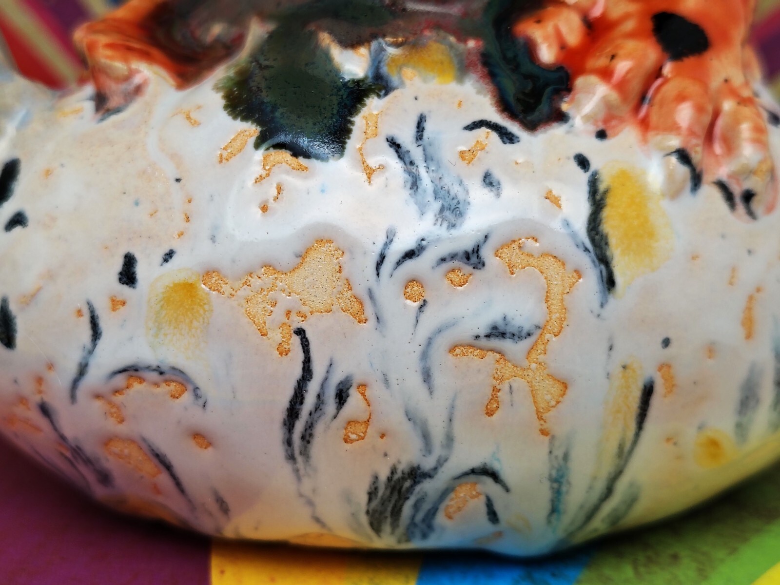 The Fall Of All Things Whimsical – Original Ceramic Figurine Humpty Dumpty Goth