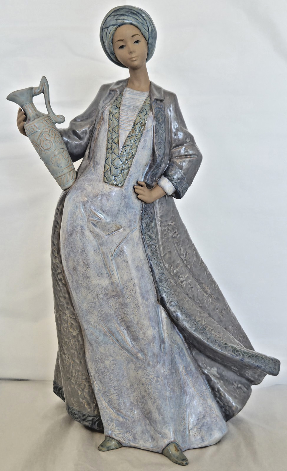 Lladro Waters of the Oasis LARGE 2439 Porcelain Retired Figure SEE VID FREE SHIP