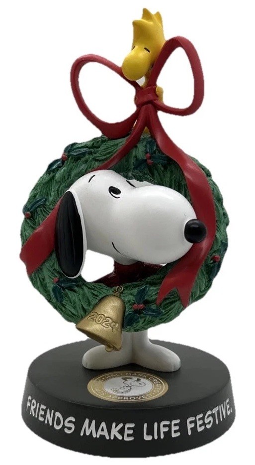 2024 Hallmark Peanuts Christmas Holiday Snoopy Friends Make Life Festive NEW!