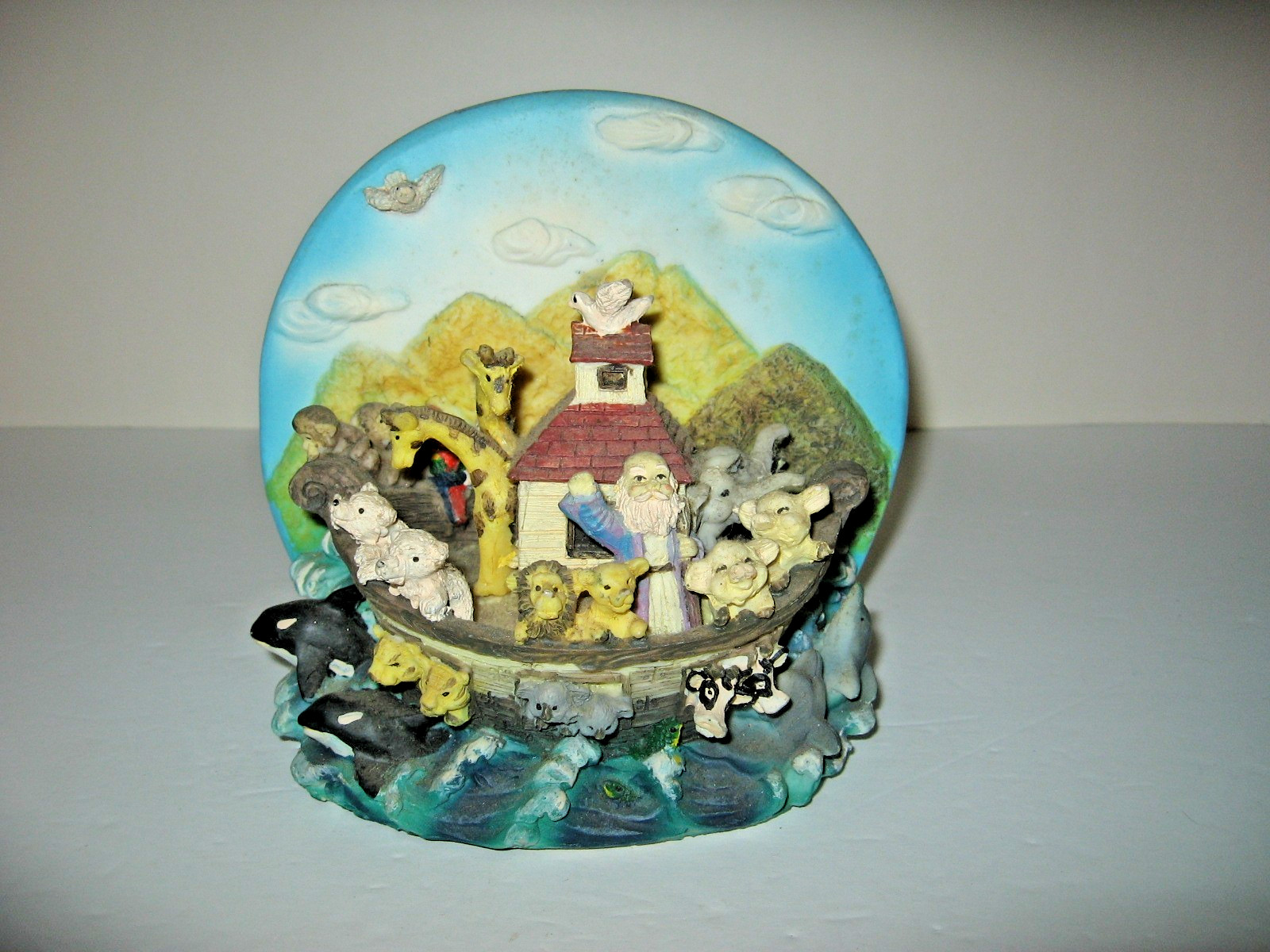 Trippies Inc. Noah’s Ark Scene Resin Decorative Figure Table Decor