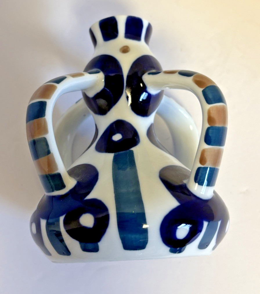 Sargadelos Modernist Art Porcelain Abstract Sculpture Made in Spain