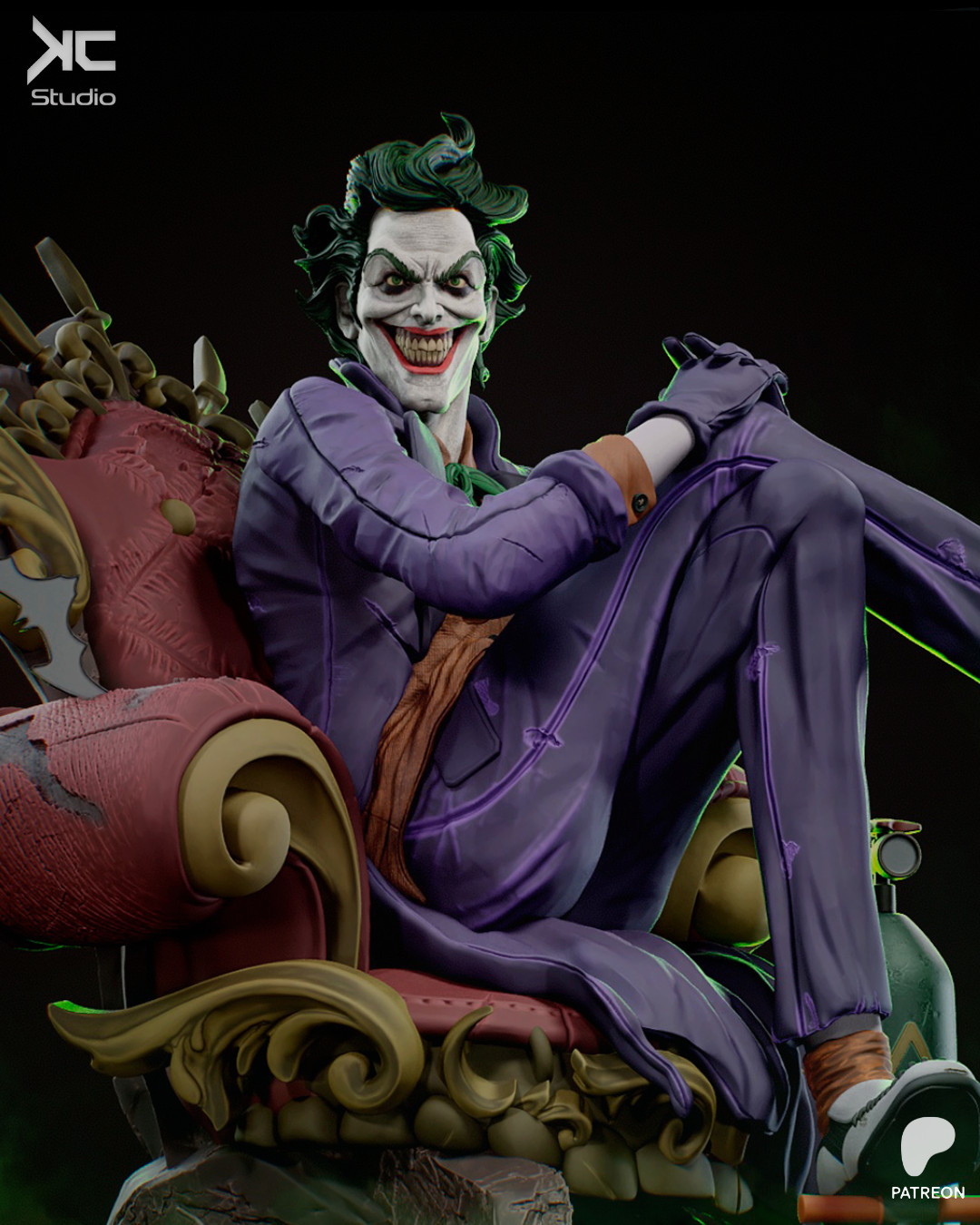 Joker | DC Comics | UNPAINTED | 1/6 Scale Resin Kit