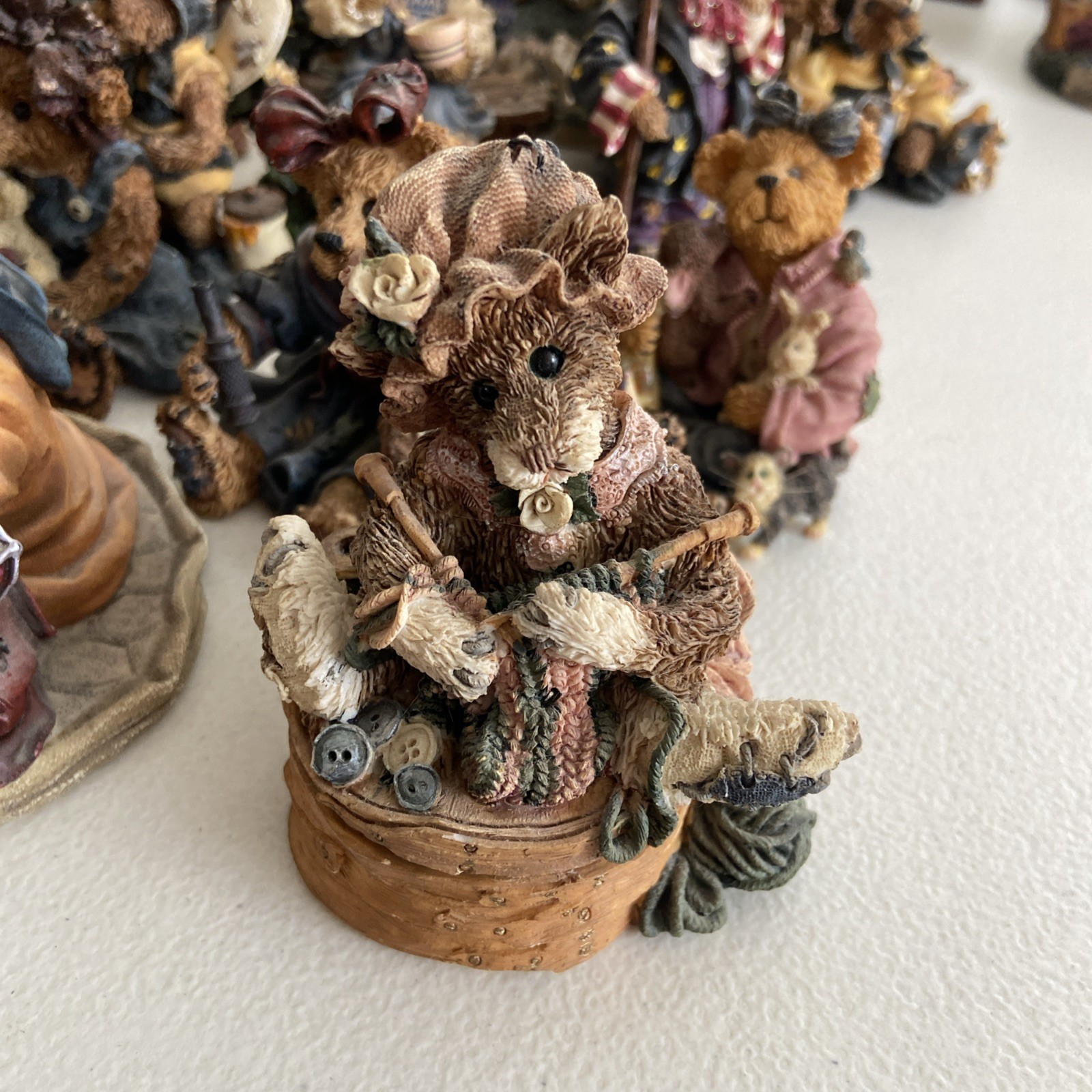 Boyds Bear Lot of more then 29 Mixed Resin Figurines BUNDLE Collection