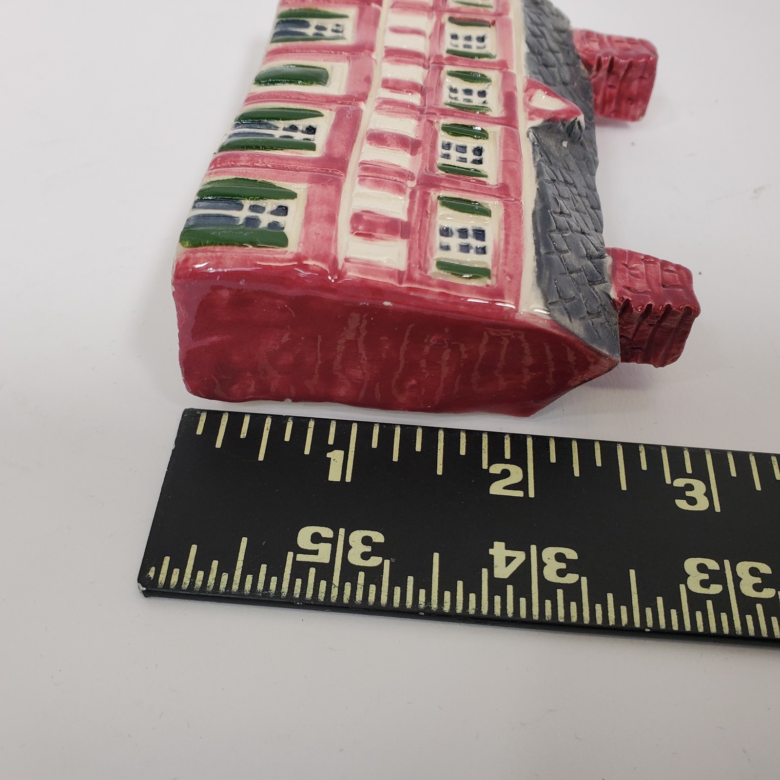Vintage Monet’s House Giverny France Pottery Miniature Signed HW 1995