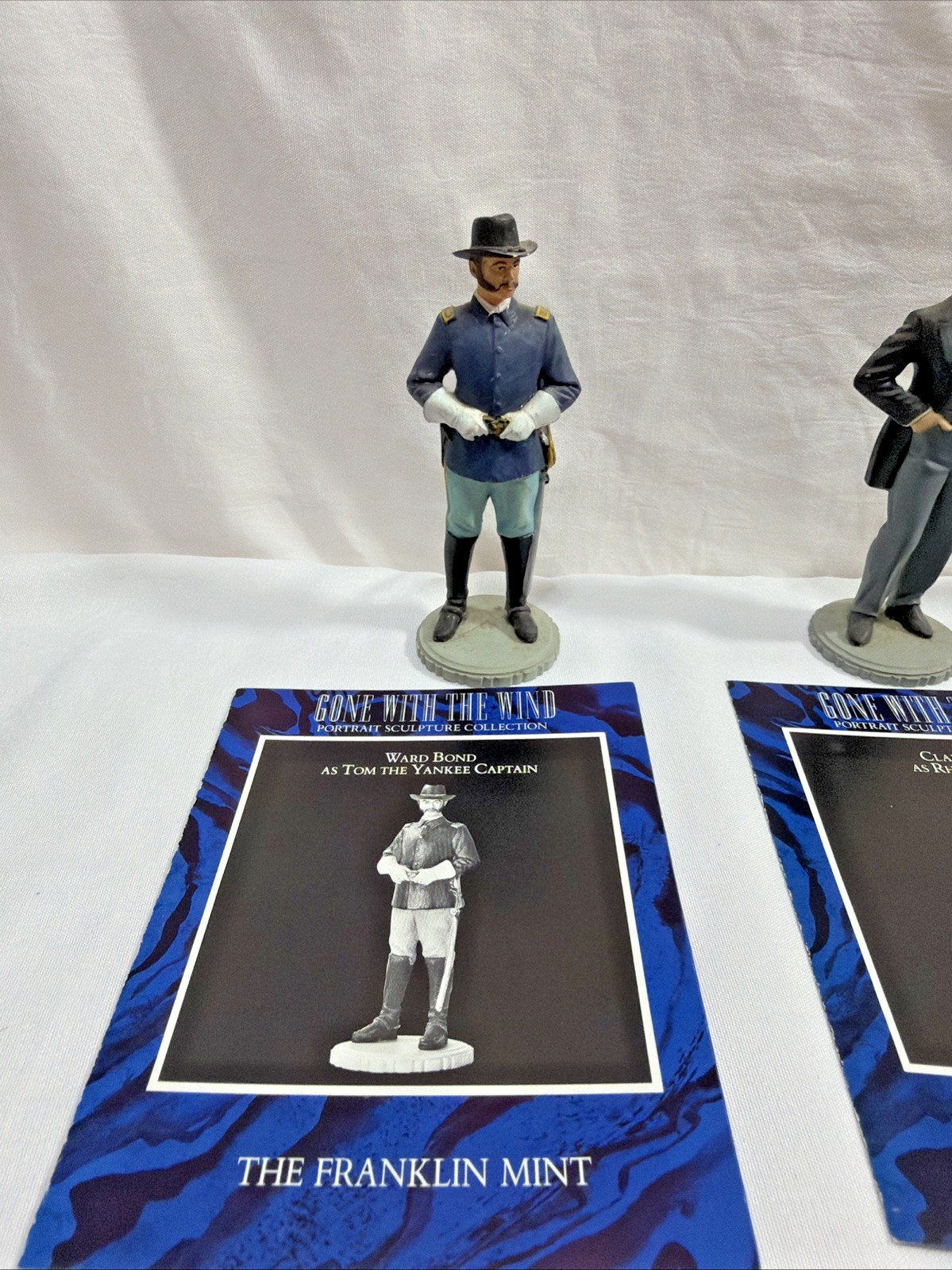 Franklin Mint Gone With The Wind Complete 15 Portrait Sculpture Collection