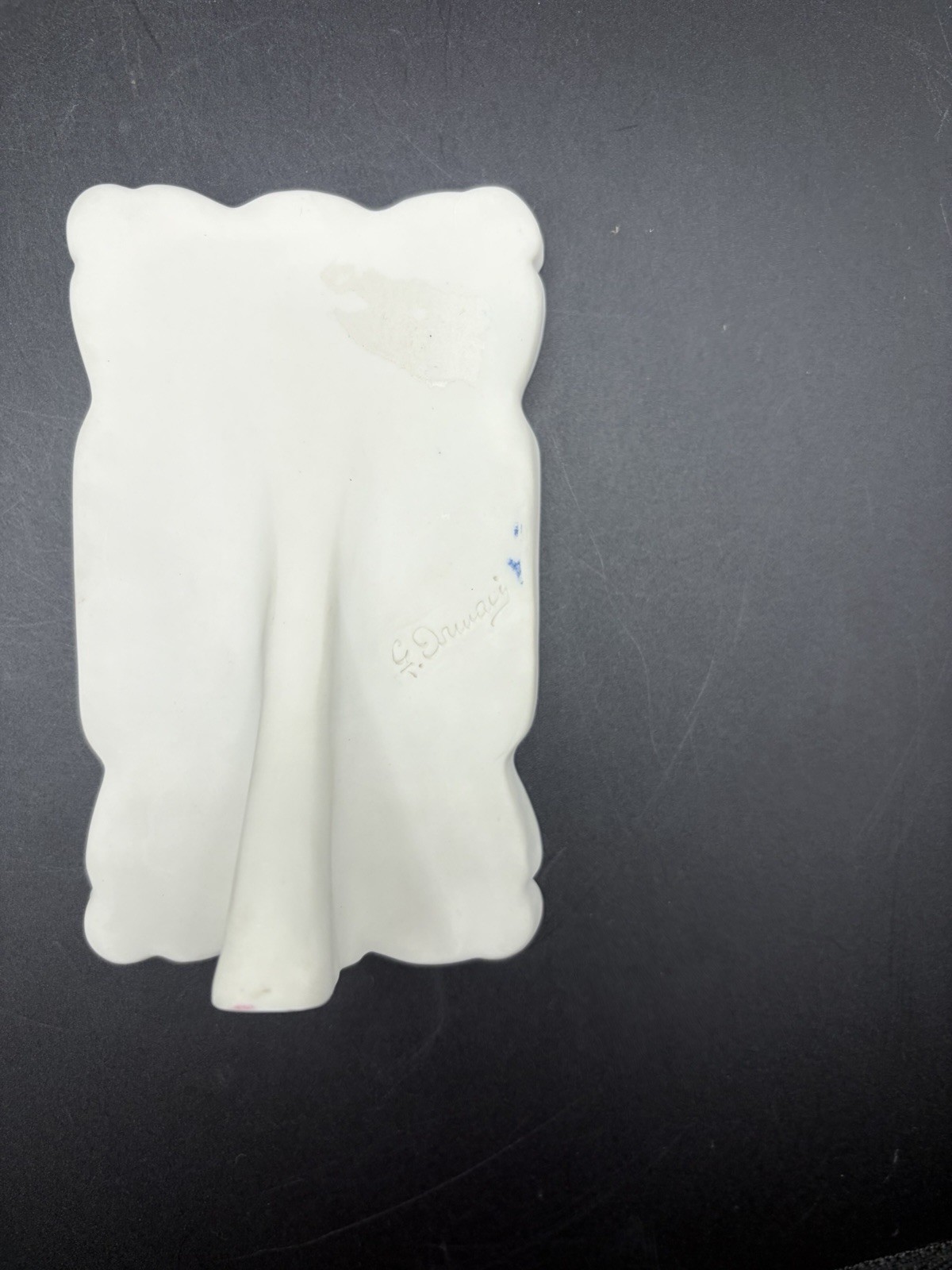 Giuseppe G. Armani Member Society Porcelain Plaque Signed Italy**SEE PHOTOS**