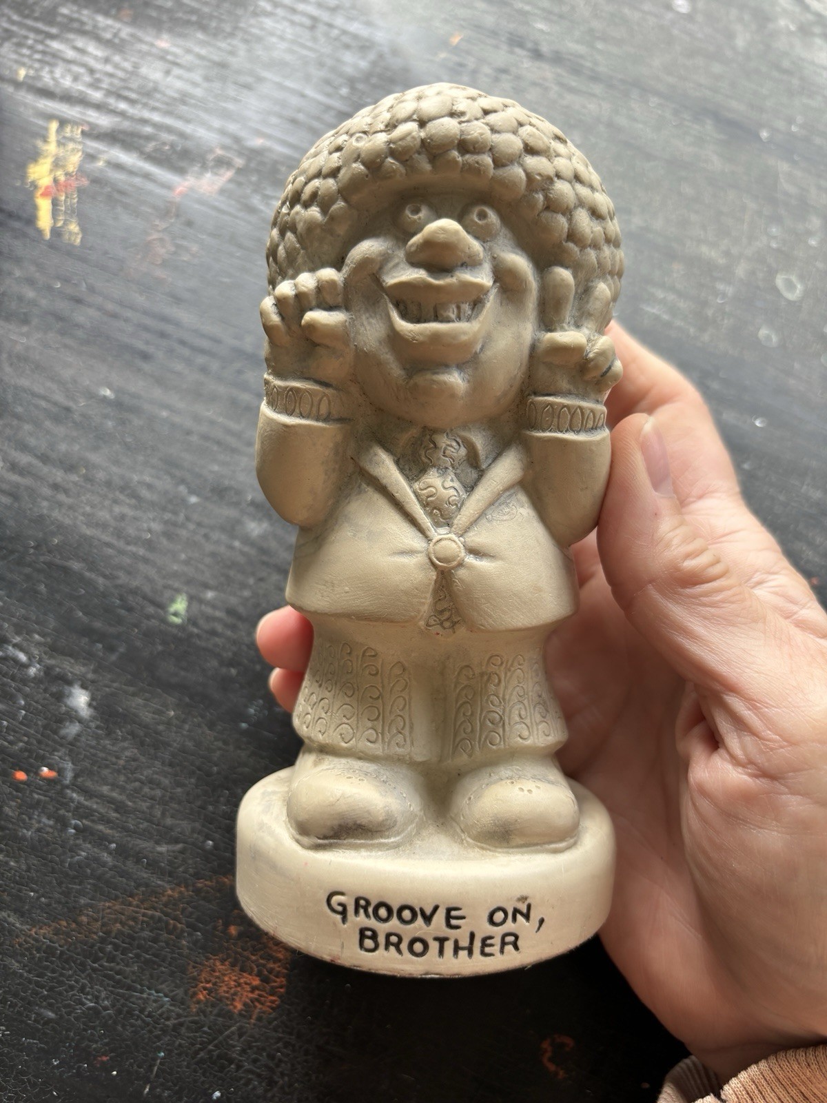 vintage 70’s american greetings “groove on” figurine