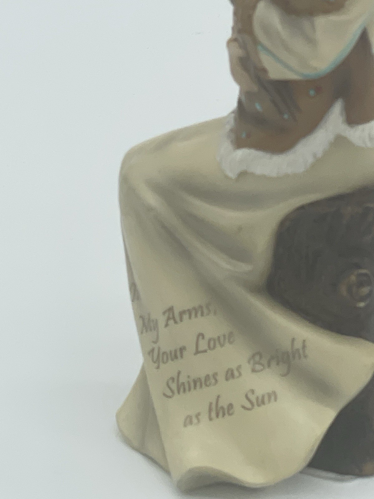 Native American Mother & Child Sculpture A Love Eternal Collection