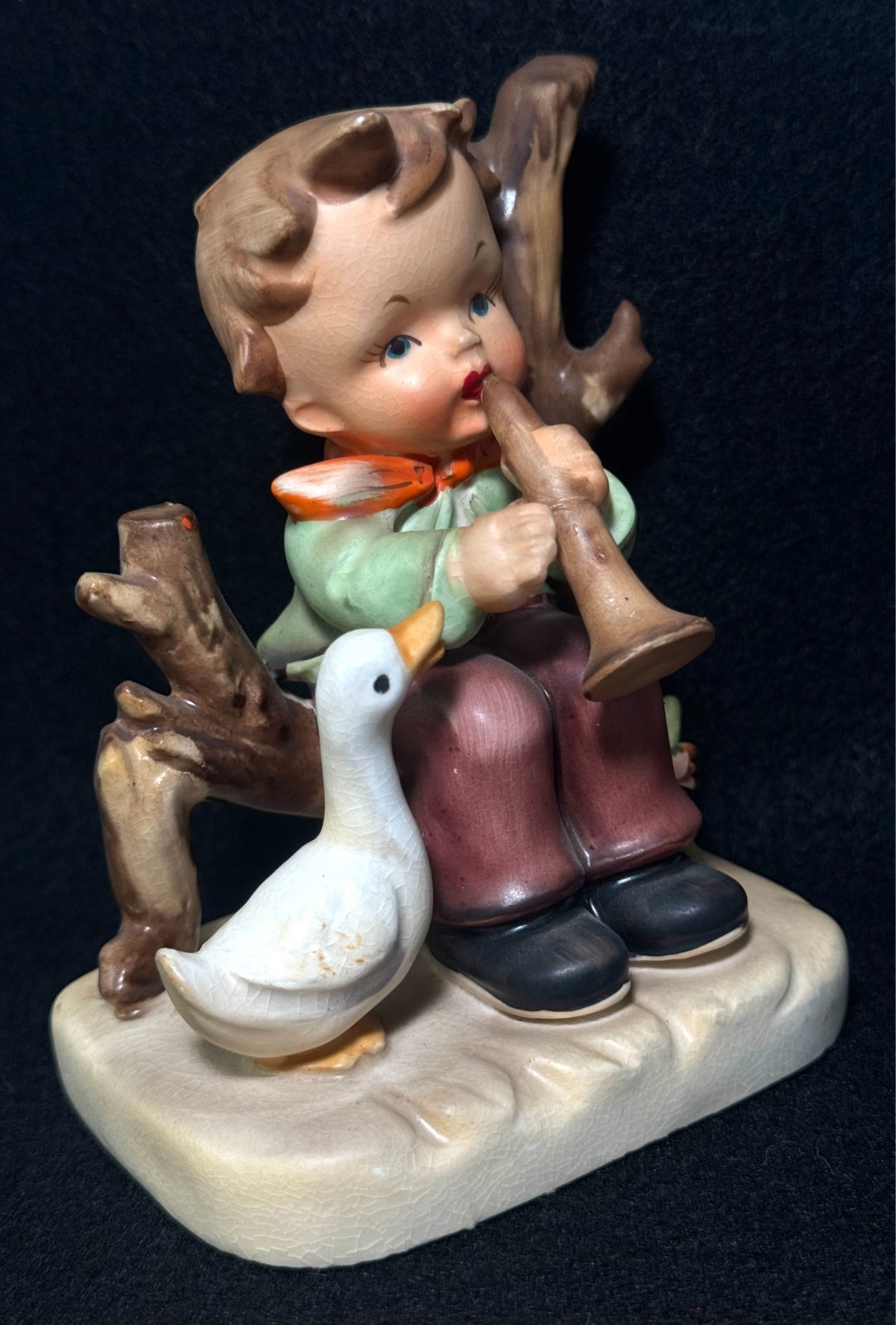 Vintage Erich Stauffer Backyard Harmony Porcelain Figurine #8213 5″ READ