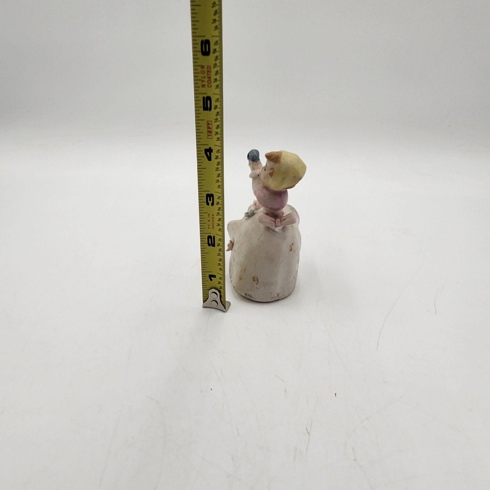 Vintage Brinn’s Lady with bird Made in Japan Porcelain ceramic Figurine Spring