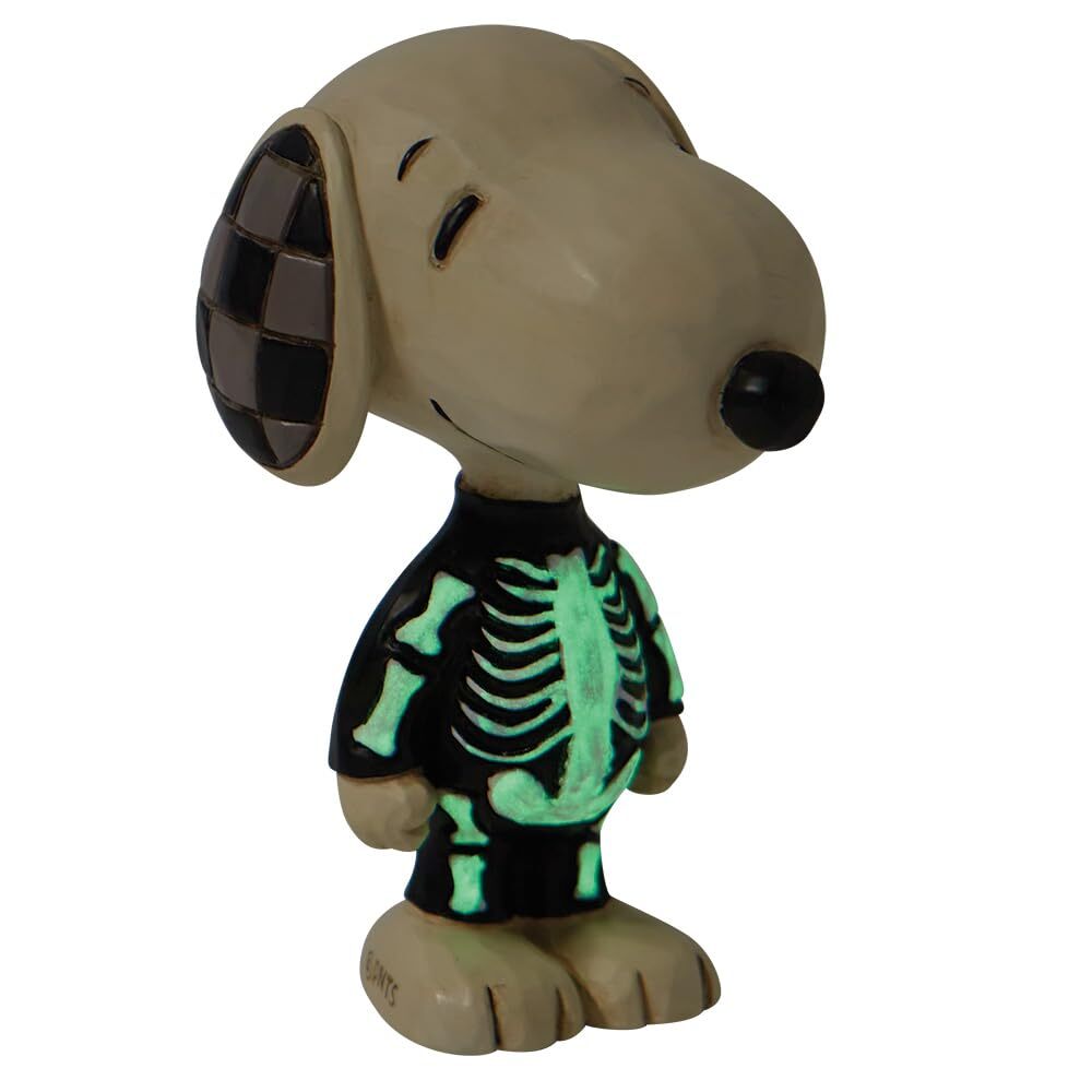 Jim Shore Peanuts Miniature Figurine Halloween Charlie Brown Snoopy Collectible