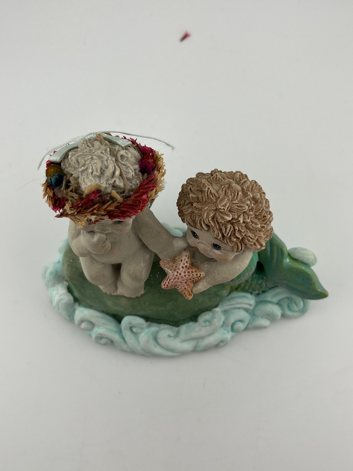 Vintage Dreamsicles Mermaid’s Gift 1996 Angel Mermaid Figurine Ocean Decor