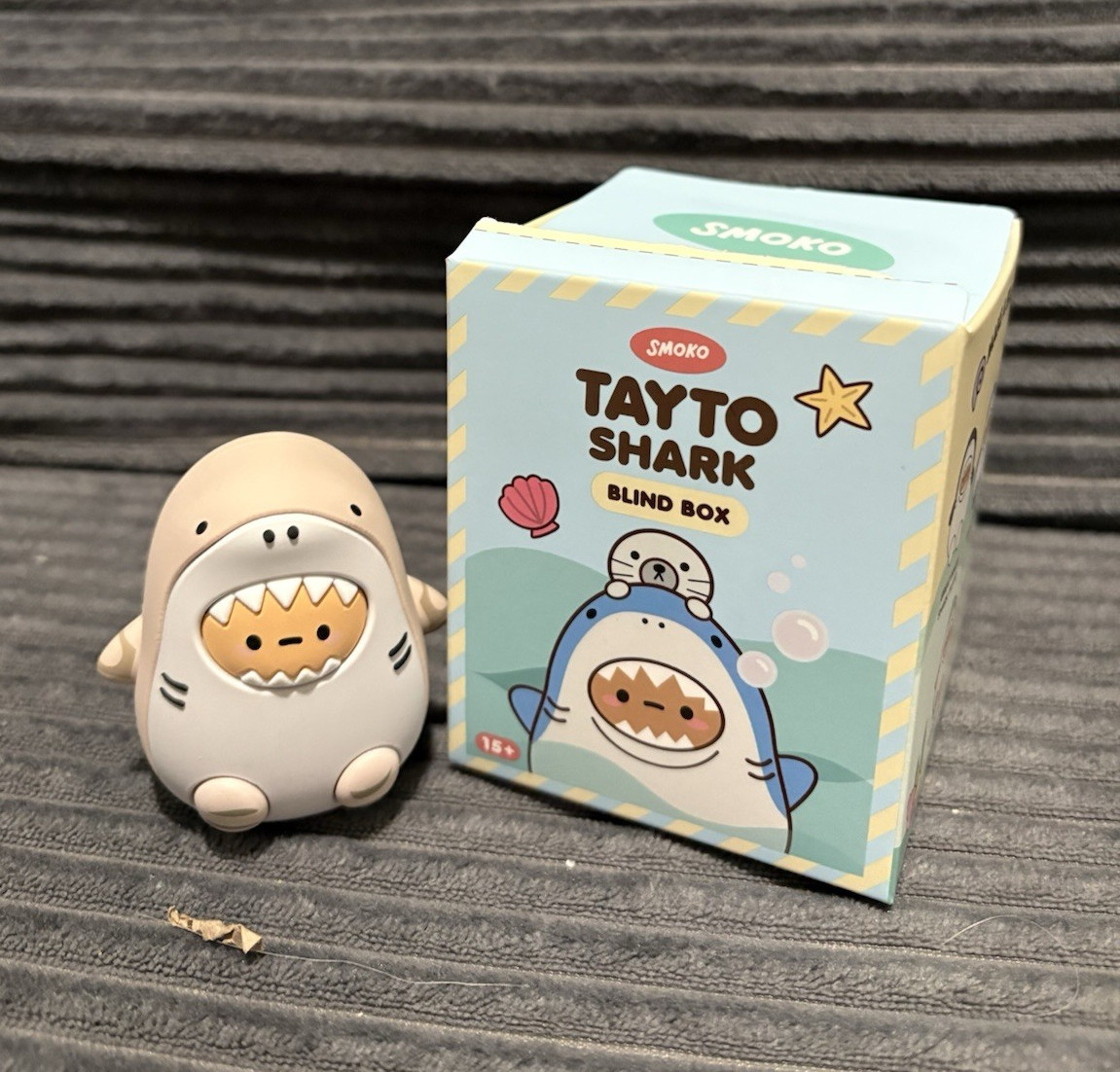 Smoko Tayto Shark Animal Figurine Blind Box Tiger Shark Collectible