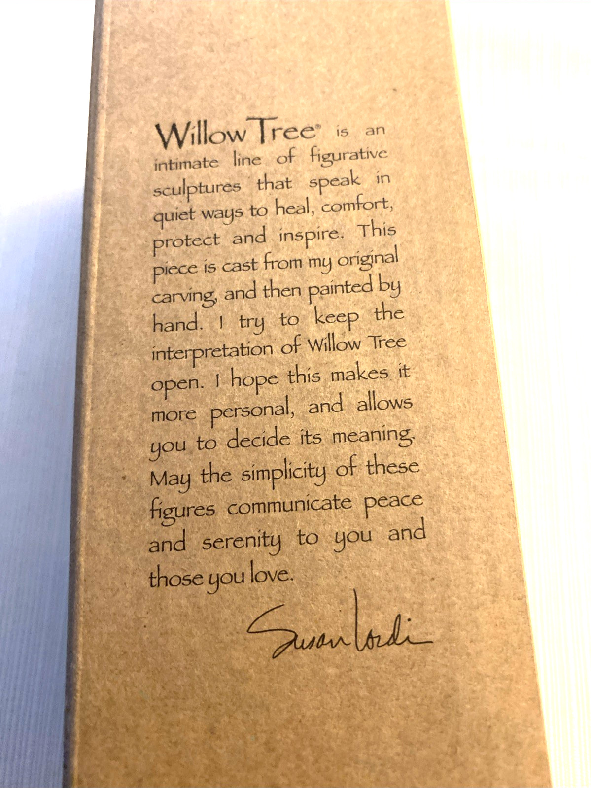 Willow Tree by Susan Lordi Surrounded By Love #26233 Demdaco 2009 – NEW @304