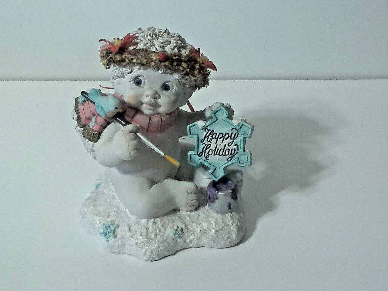 Dreamsicles “Artist At Work” 2001 First Release Christmas Cherub Angel