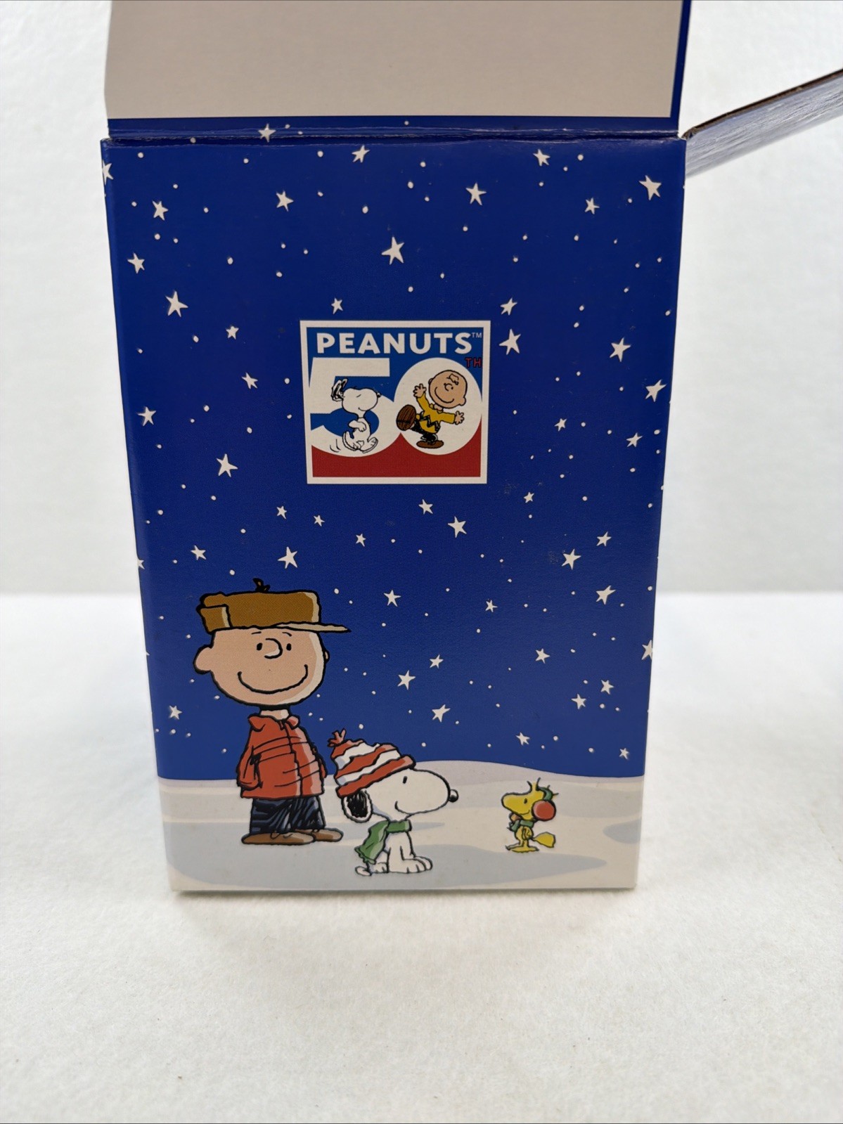 Peanuts Christmas 50th Anniversary Musical Snow Globe Hallmark Charlie Brown