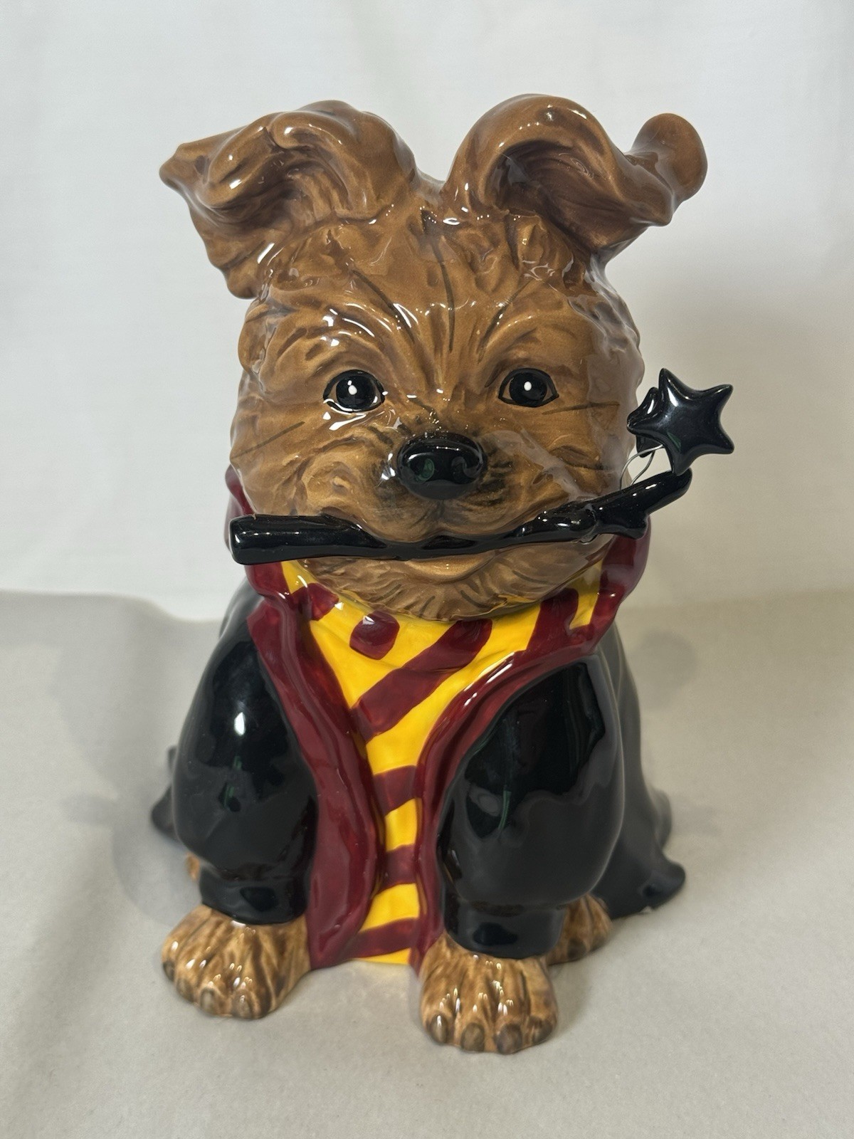 Blue Sky Clayworks Wizard Dog Figurine Heather Griffindor 2020 Yorkie