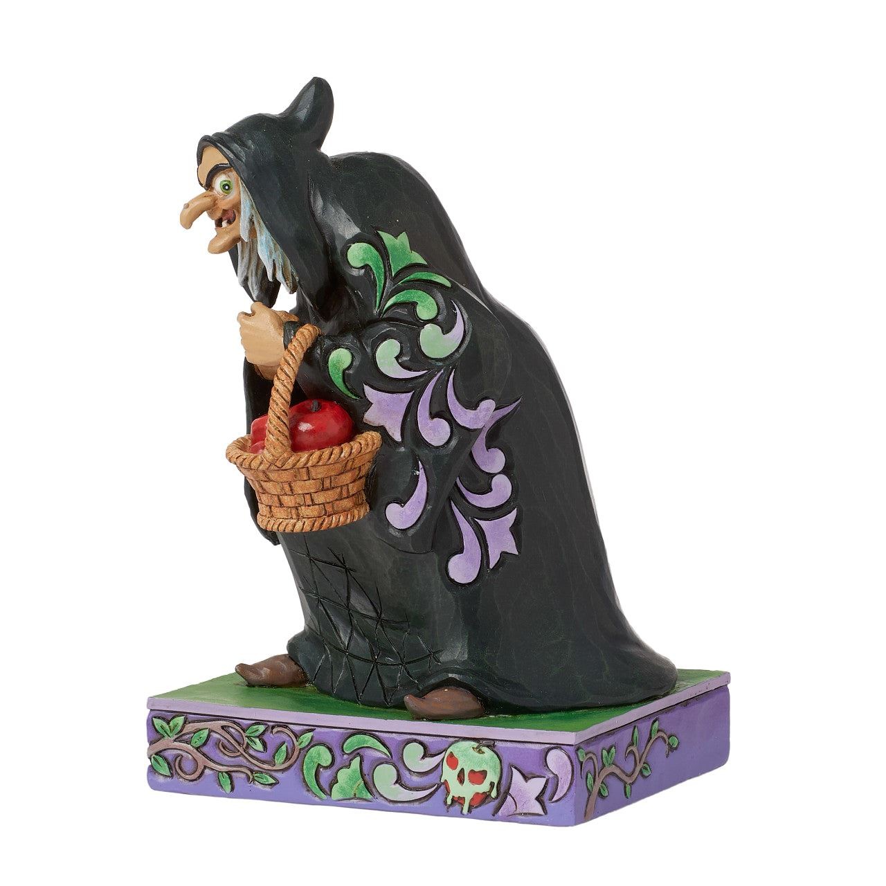 Jim Shore Disney Traditions Hag Poisoned Apple from Snow White Figurine