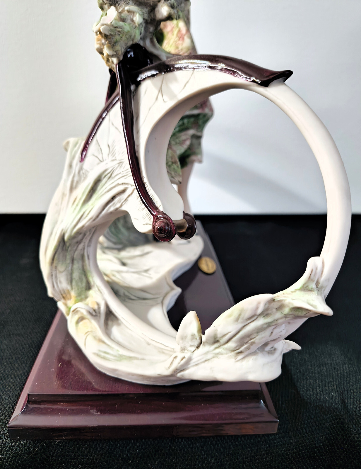 Armani Porcelain . Girl With Bicycle . Spring . 0539C . 15 in. . Italy . Beauty