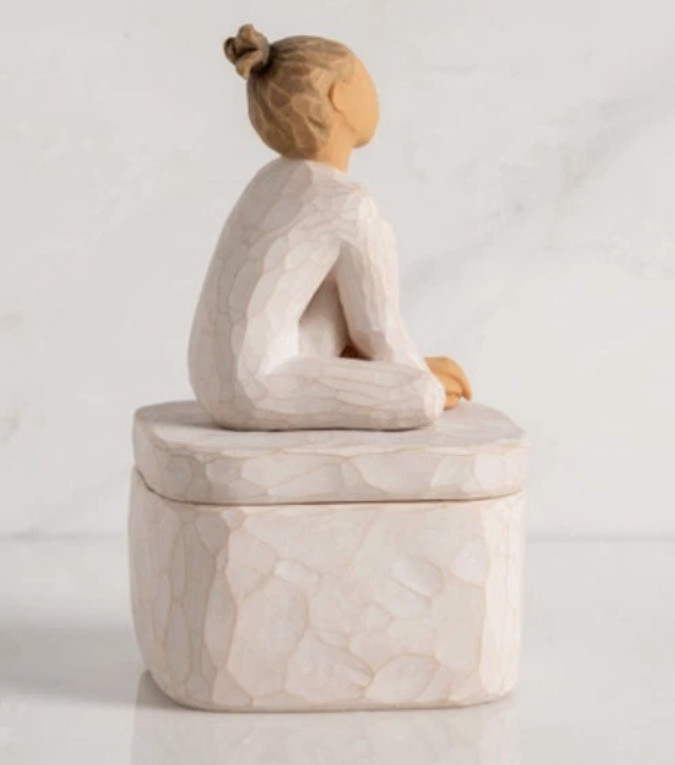 WILLOW TREE The Dancer Figurine Box w/Lid #28098 by Susan Lordi (NEW In BOX)