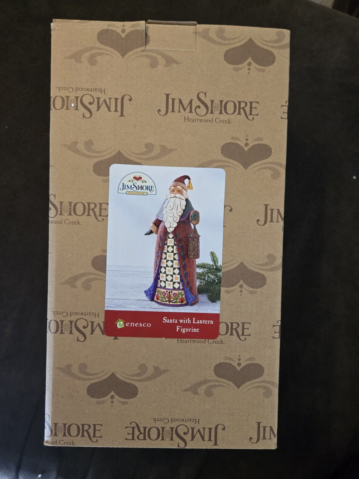 Jim Shore Heartwood Creek “Santa With Lantern ” With Original Box (Opened)