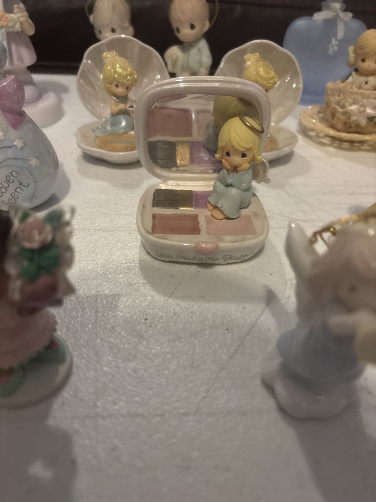 Precious Moments Lot of 22 Figurines No Boxes No Duplicates Mixed Lot