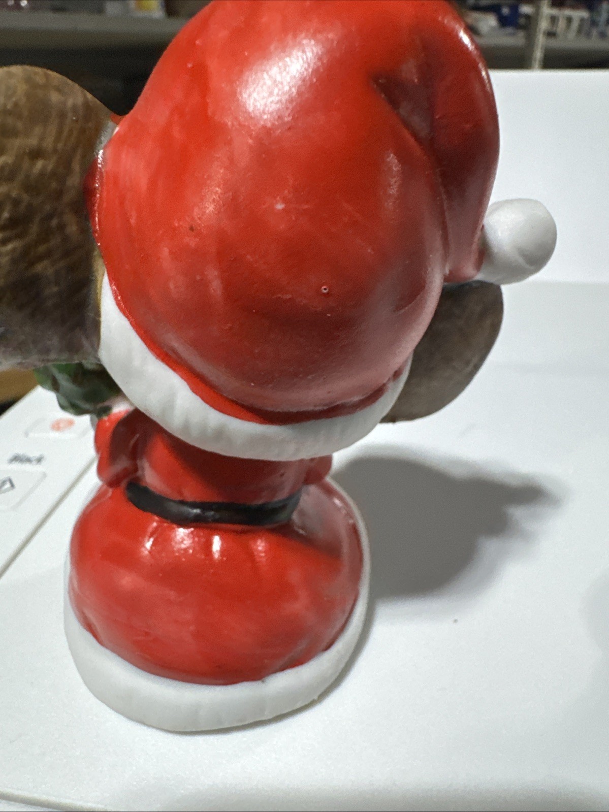 Vintage Homco Santa Christmas Mice Set 3 #5405 Porcelain Christmas Decor
