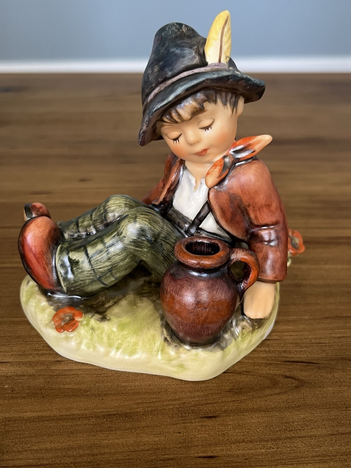 Vtg Goebel Hummel Coffee Break Figure Exclusive Special Ed No 8 Collectors Club