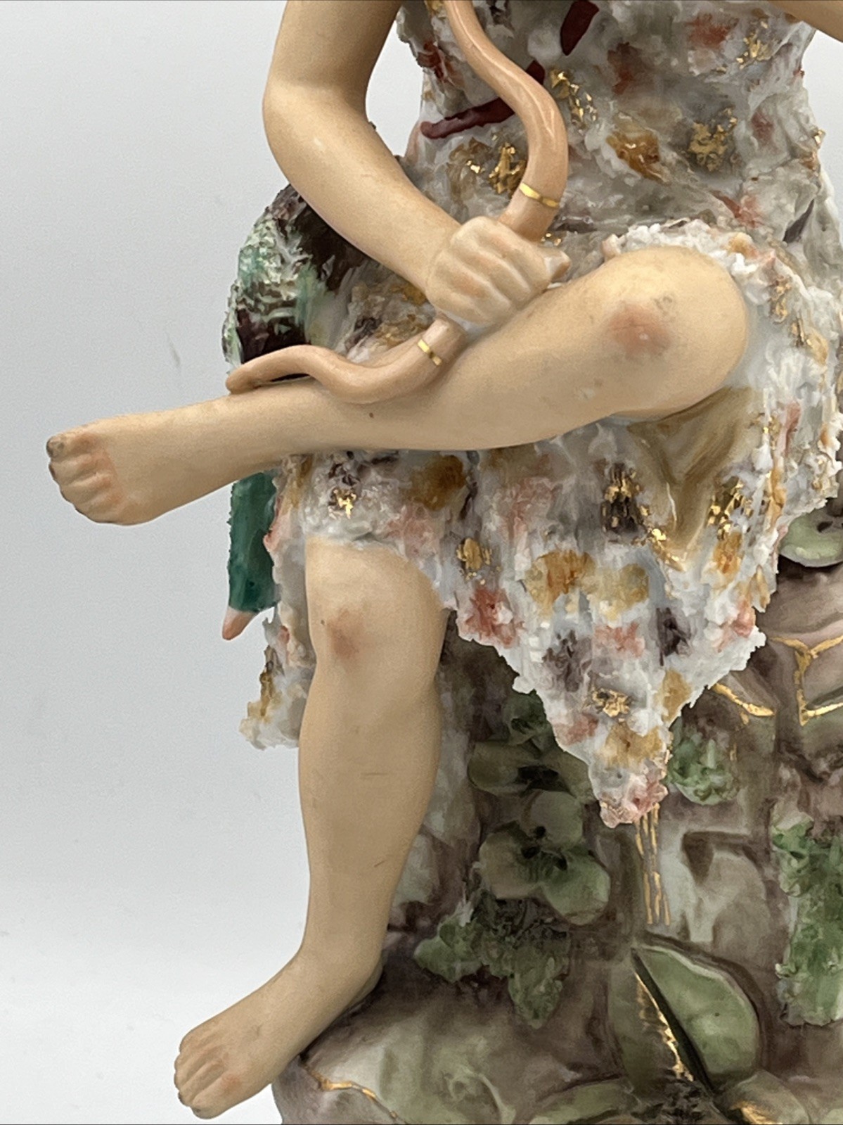 Diana the Huntress Greek Mythology Sylvan China CMD 13.5” Porcelain Lady Statue