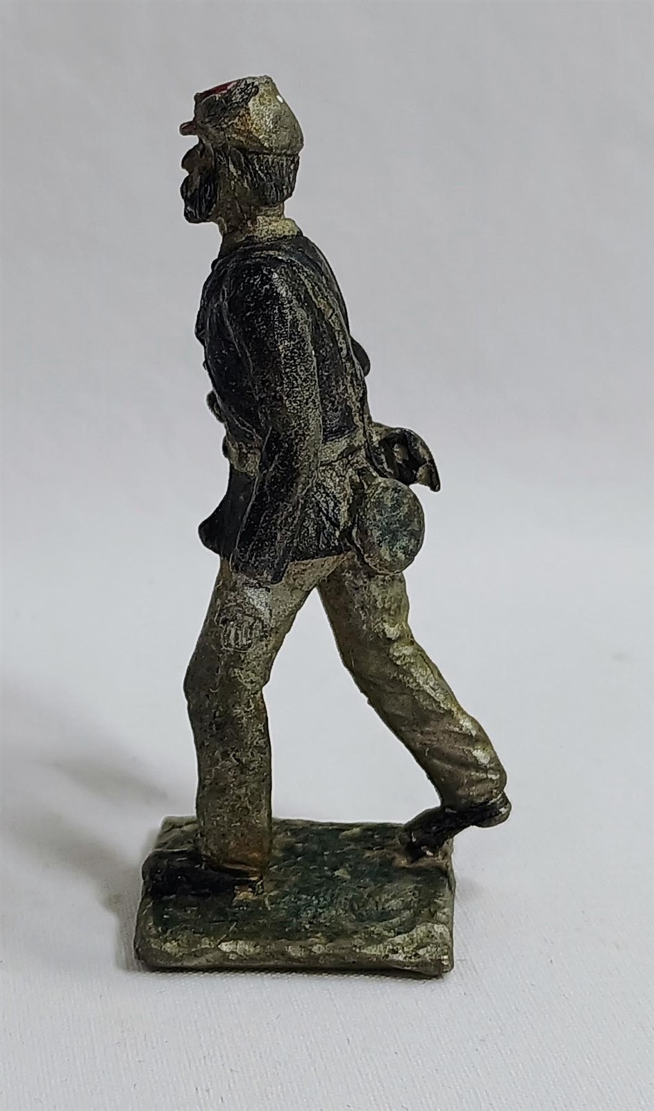 Vintage Pewter Toy Civil War Soldier Figurine Figure Maybe K/S