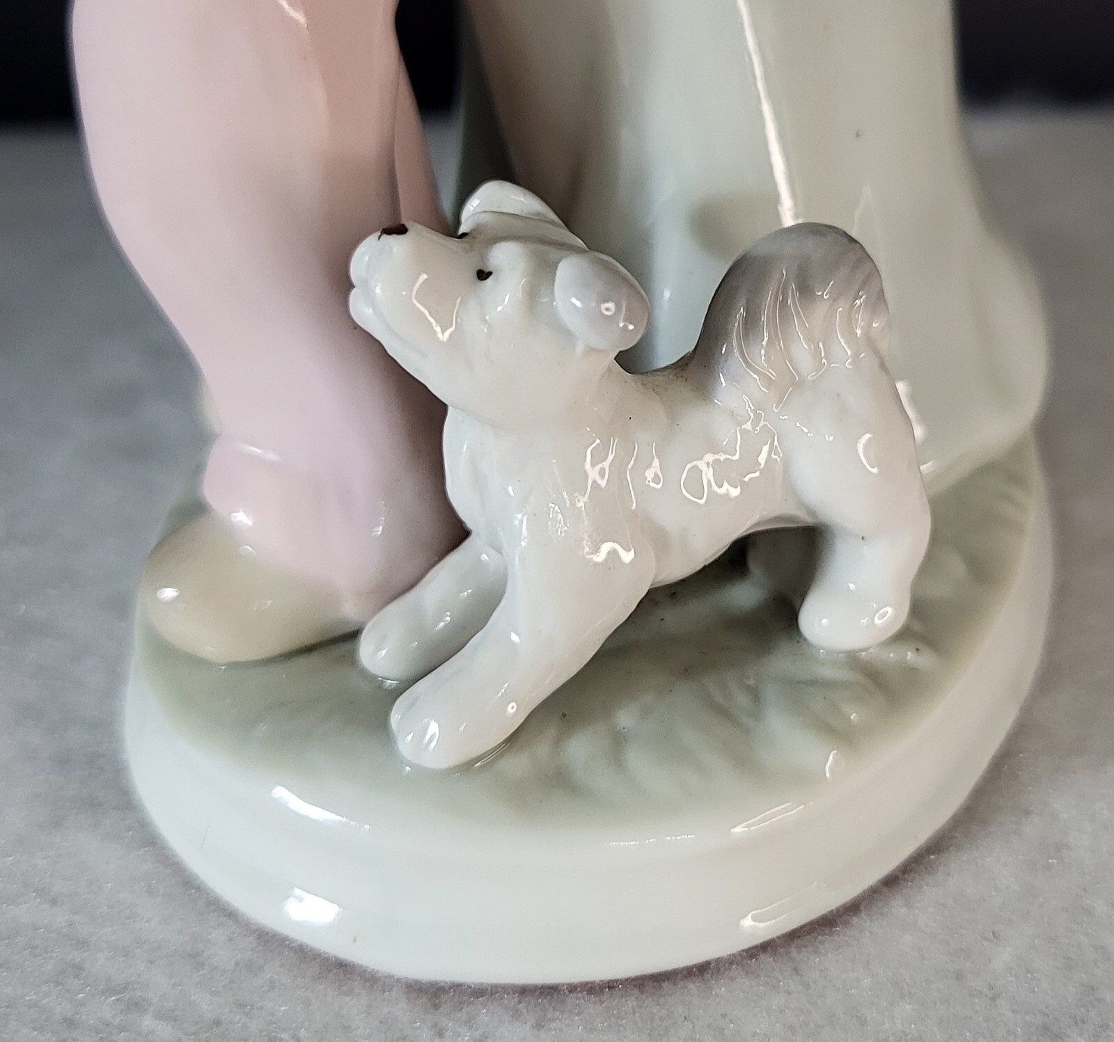 Vintage Mother And Father Figurines with Children Porcelain