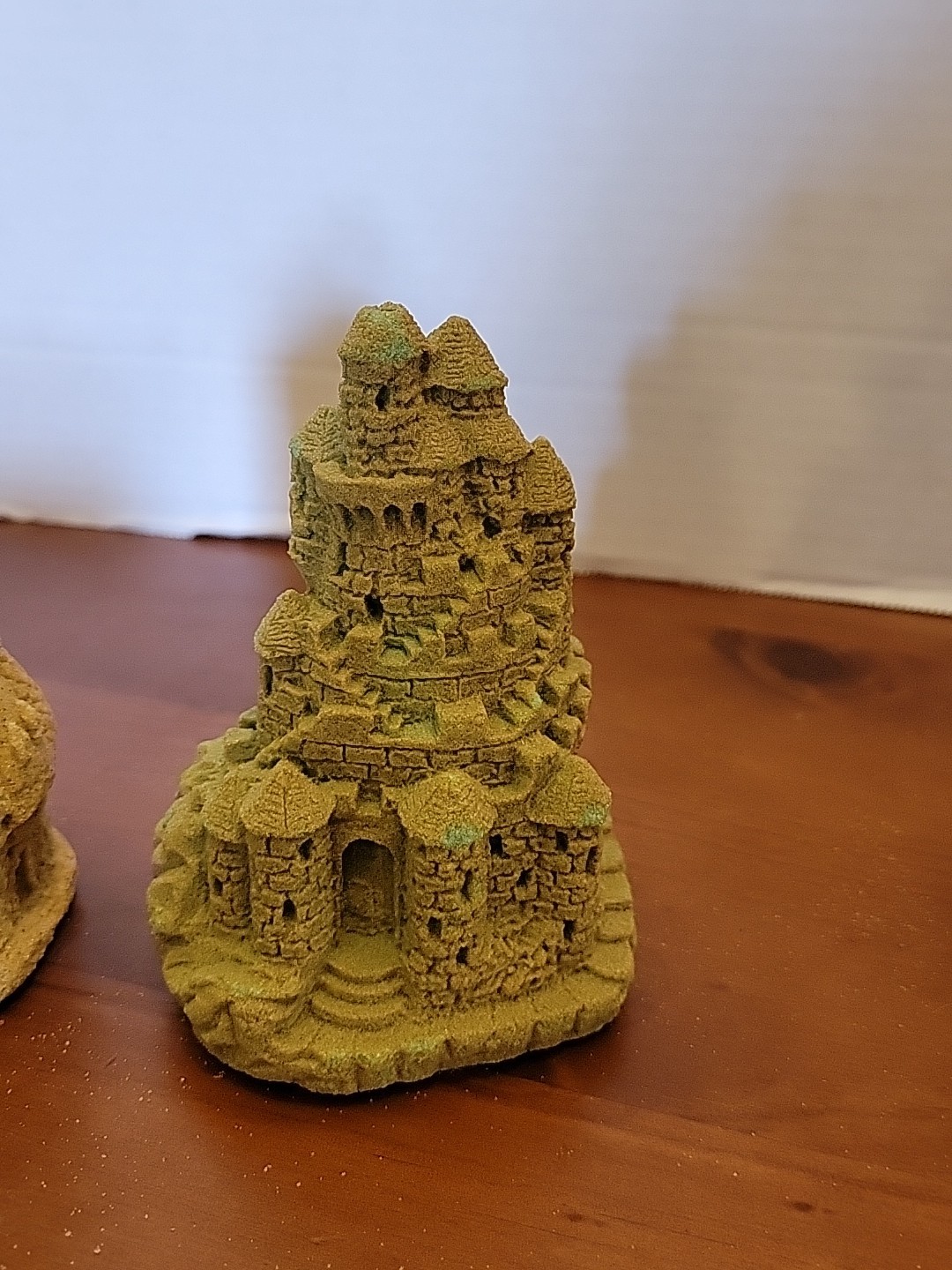 Set Of 2, 1984 MQH Mr. Sandman Sandcastle Sculpture 4″, Nipigon Studios Canada