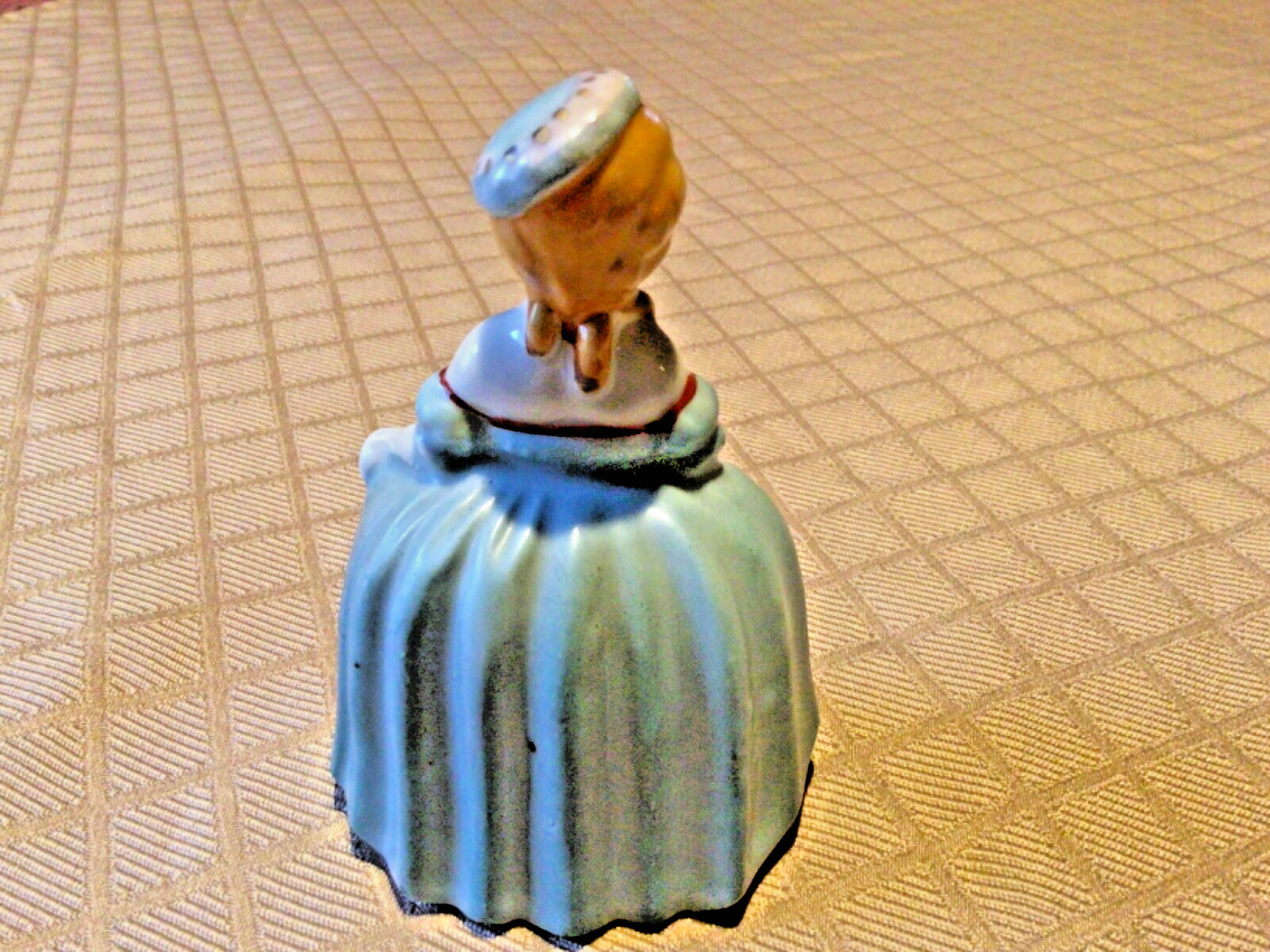 3 Porcelain Figurine Woman W/ Flowers 4 1/8” Tall Vintage Occupied Japan.