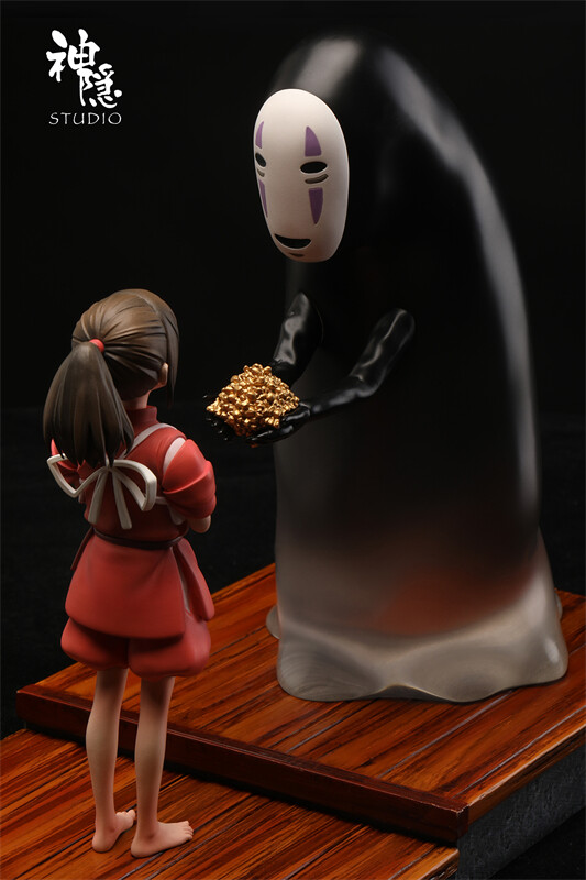 ShenYin STUDIO Spirited Away Scenario Anime Painted Resin Model Statue New Stock