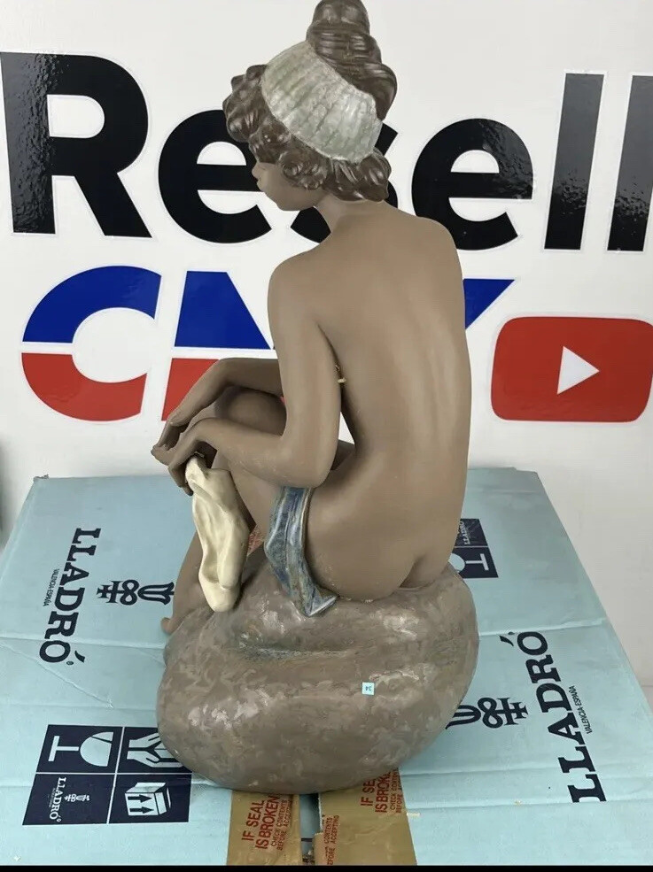 🔥RETIRED AND RARE STUNNING LLADRO #2182 NUDE LADY DAYDREAMER Only One On eBay