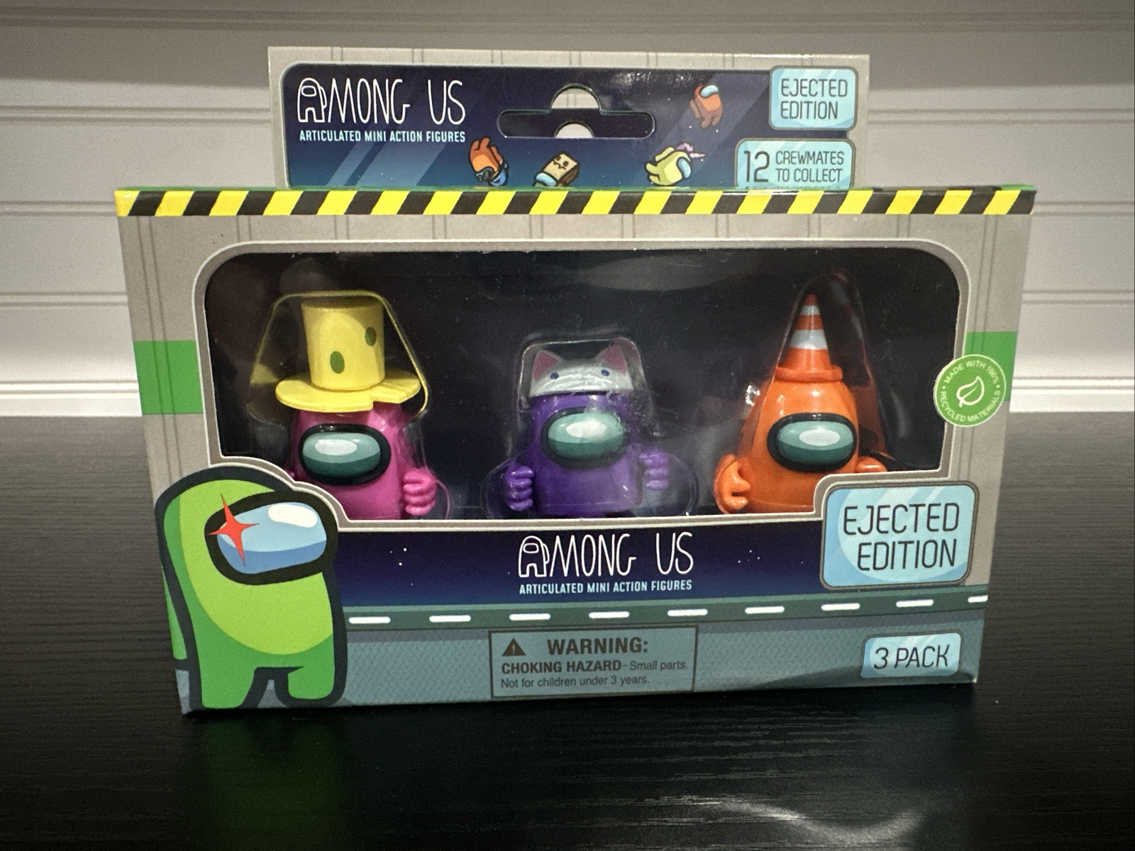 AMONG US MINI FIGURES 3 PACK EJECTED EDITION 2023 NEW TOIKIDO