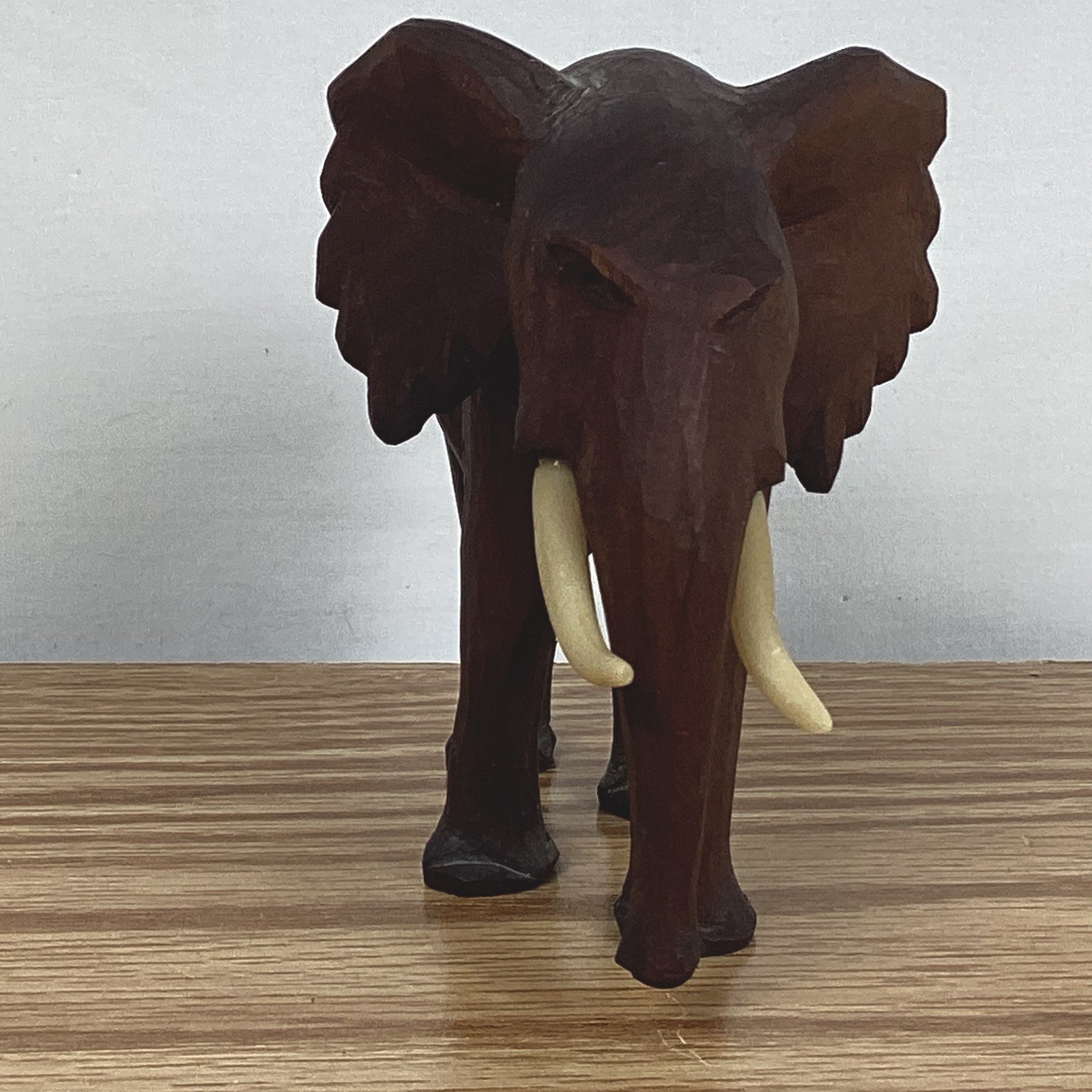 VINTAGE HAND CRAFTED ELEPHANT STATUE FIGURINE HANDMADE