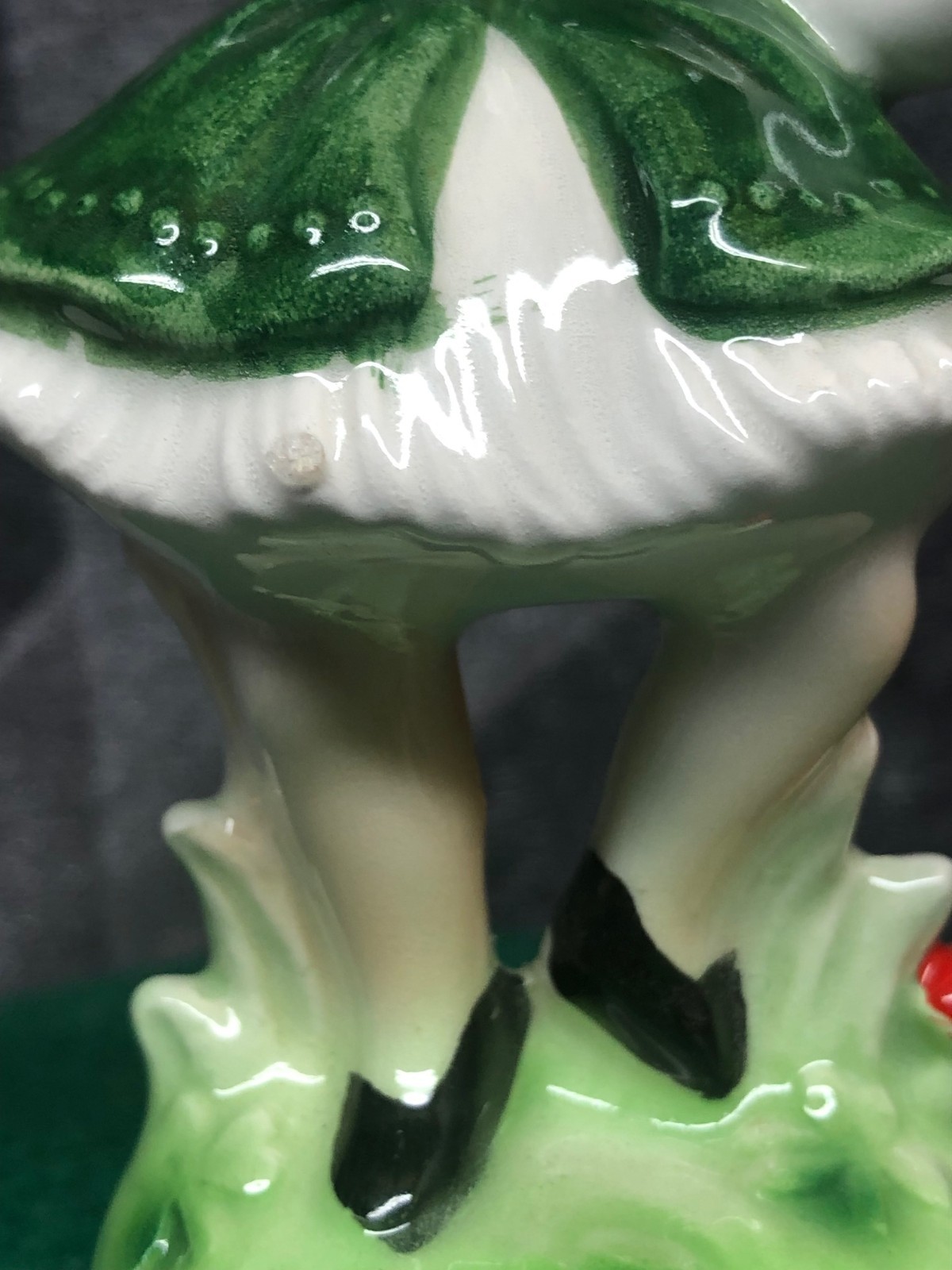 VTG LEFTON St Patrick’s Day Irish Girl Boy Figurine Leprechaun Dancing Kissing 2