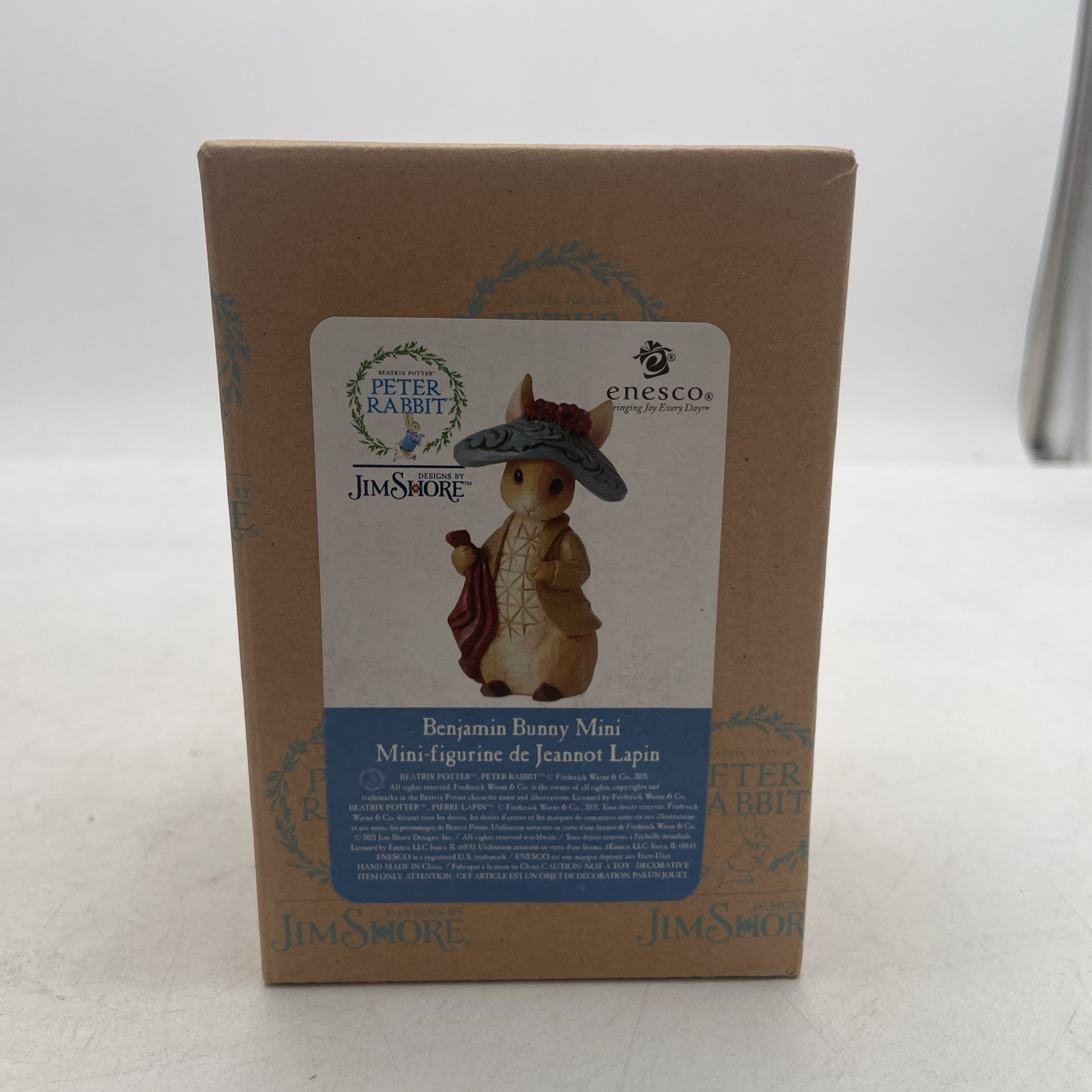 Boxed Enesco Beatrix Potter Benjamin Bunny By Jim Shore – 9cm