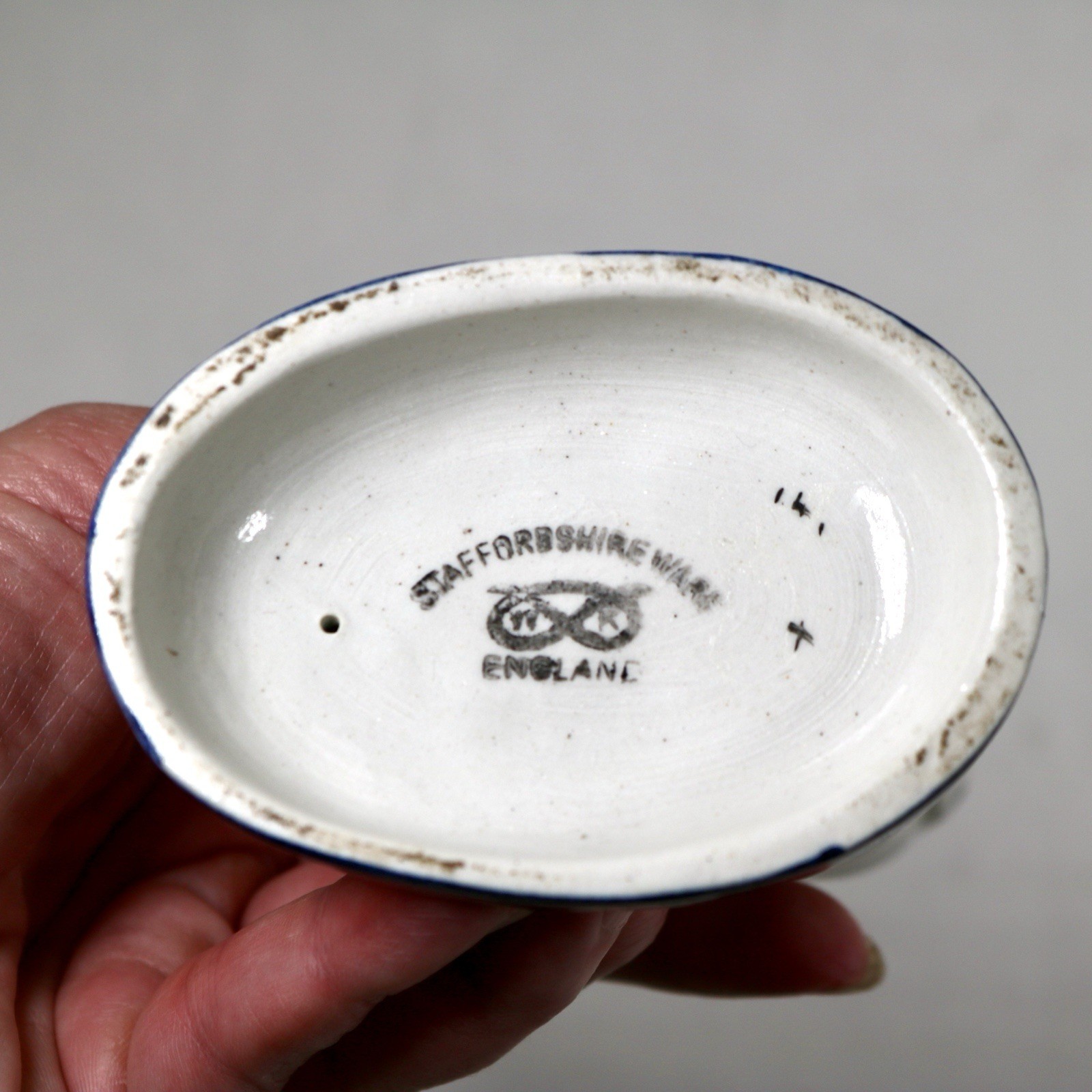 Early 20th Century William Kent Staffordshire Dalmatian Right Facing UK 4.75″ T