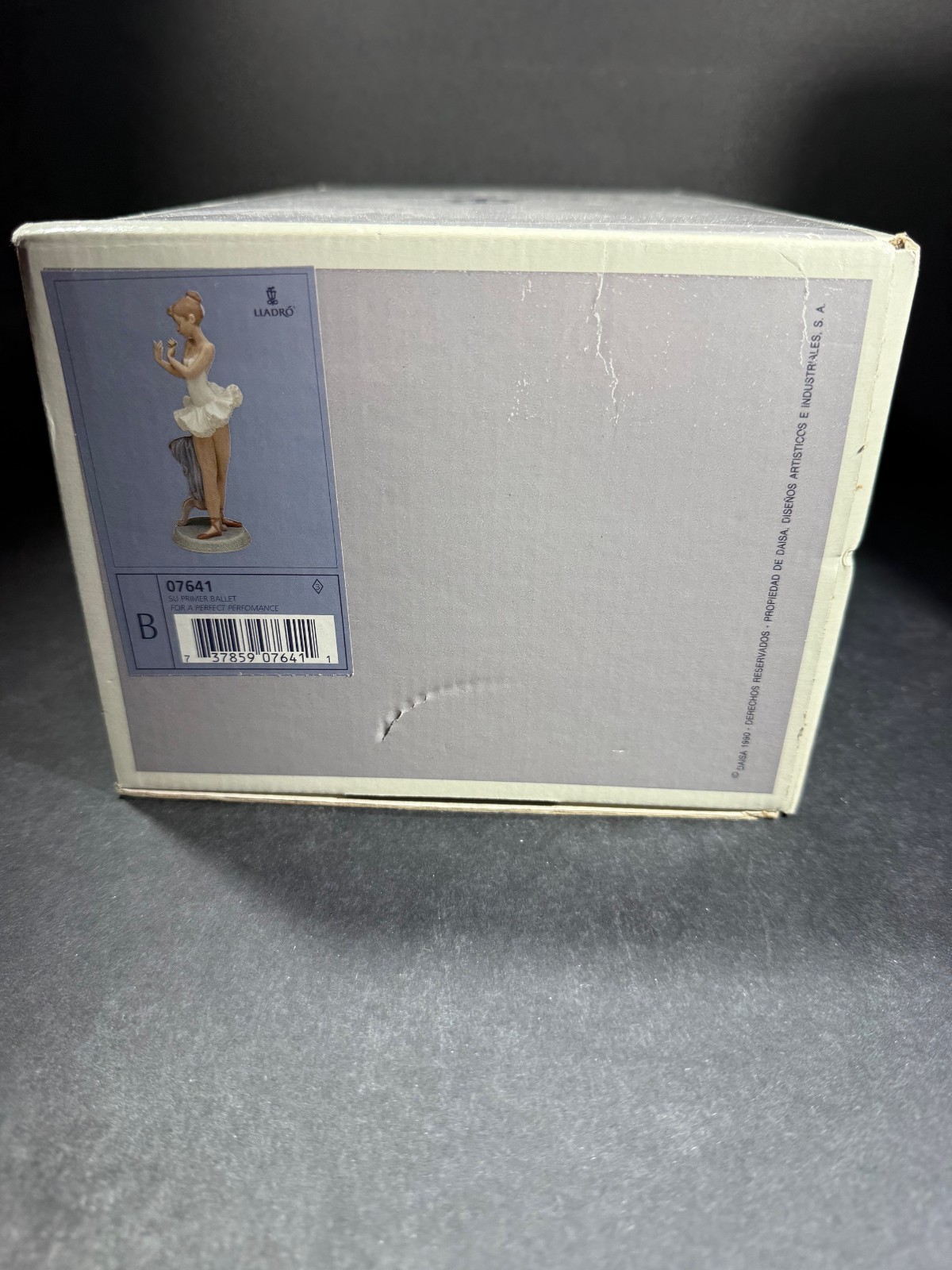Retired Lladro #7641 “For a Perfect Performance” with Original Box
