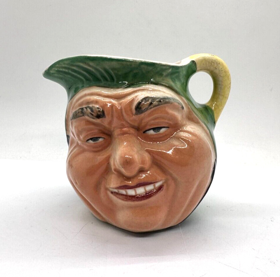 Rare VTG Mini Royal Doulton John Barleycorn Character Mug Jug Toby Japan 3.50″