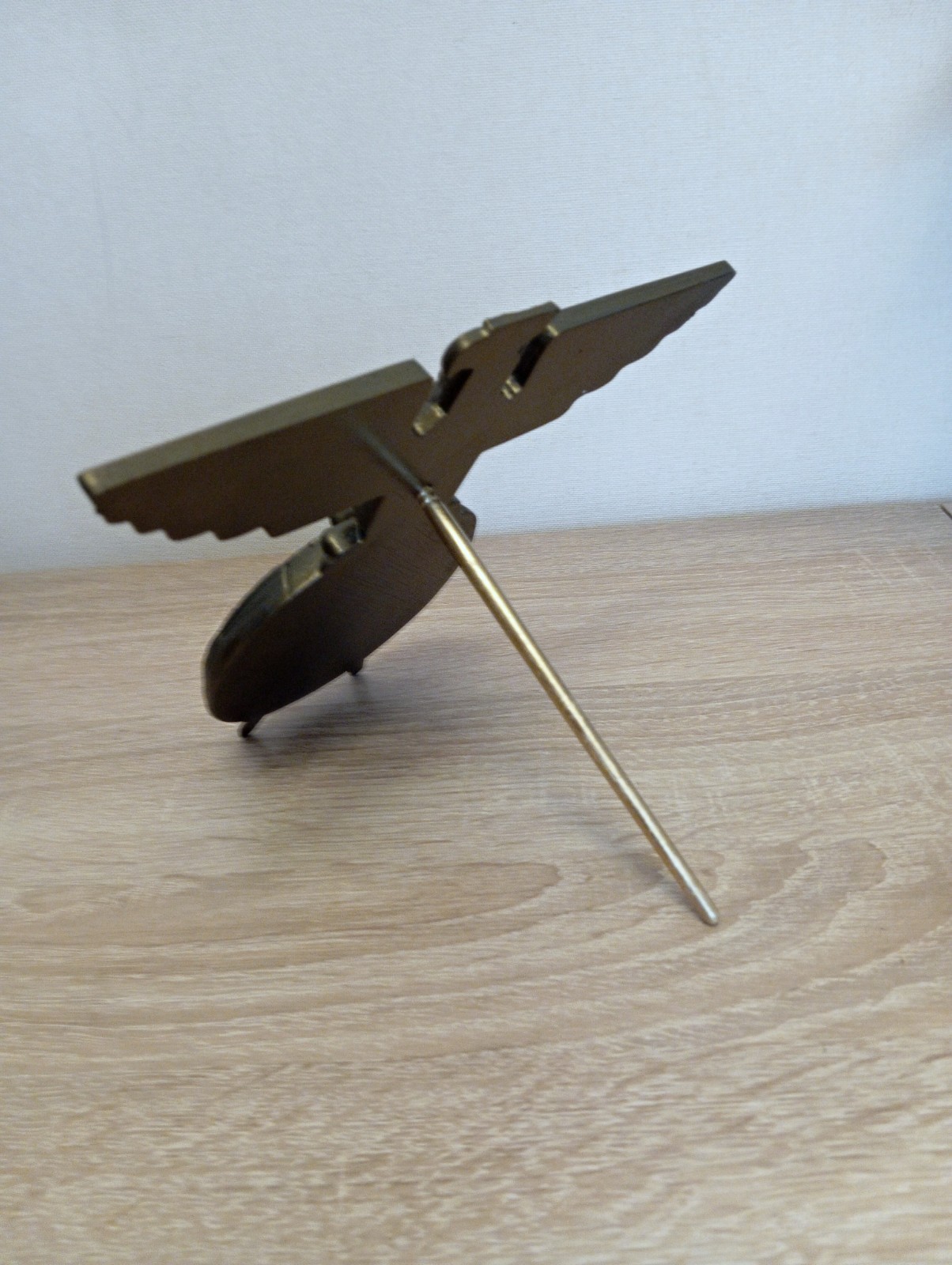 3D printed plastic replica of German eagle – early version tabletop decoration