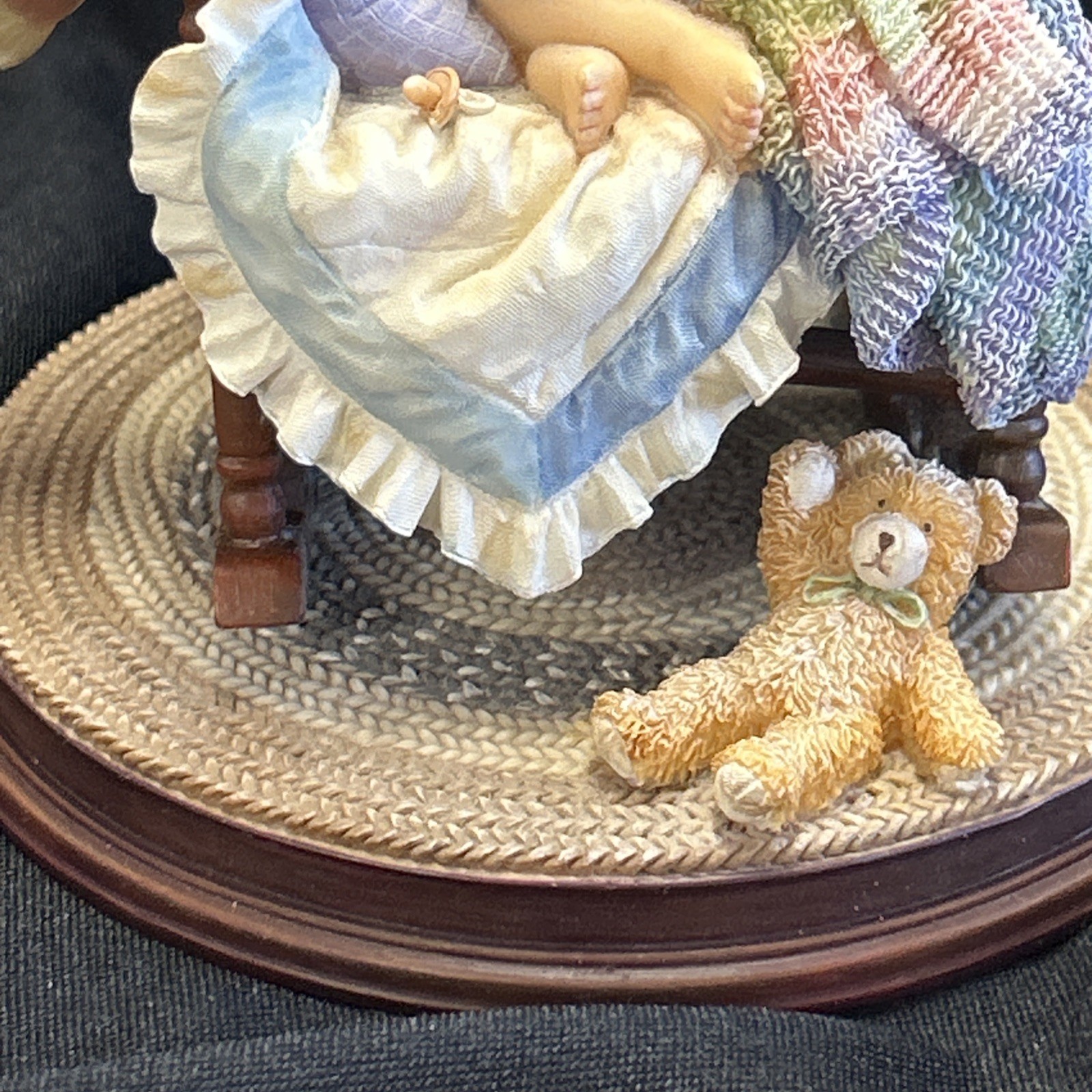 Kathy Andrews Fincher Mama Says Babies Are Fresh From Heaven Boy Figurine 55080