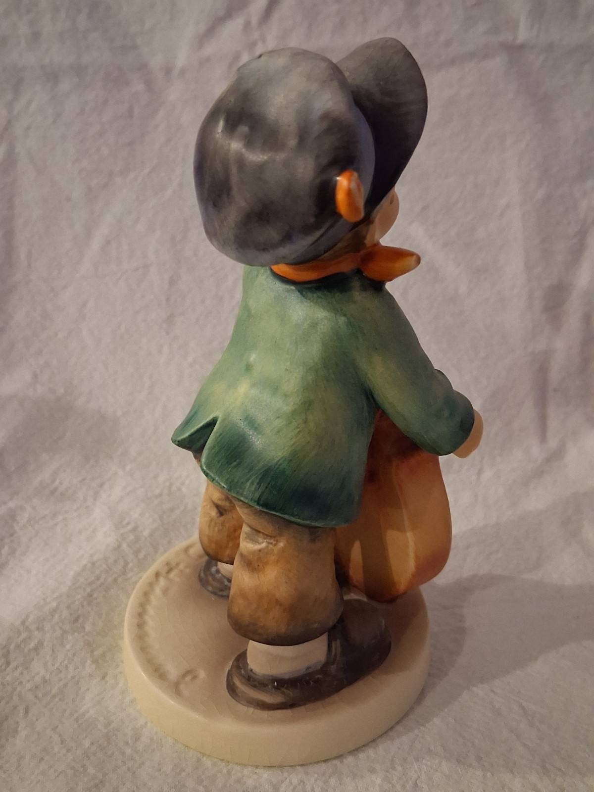 Vintage 1960s Hummel Goebel “Sweet Music” Boy with Cello #186, TMK-3