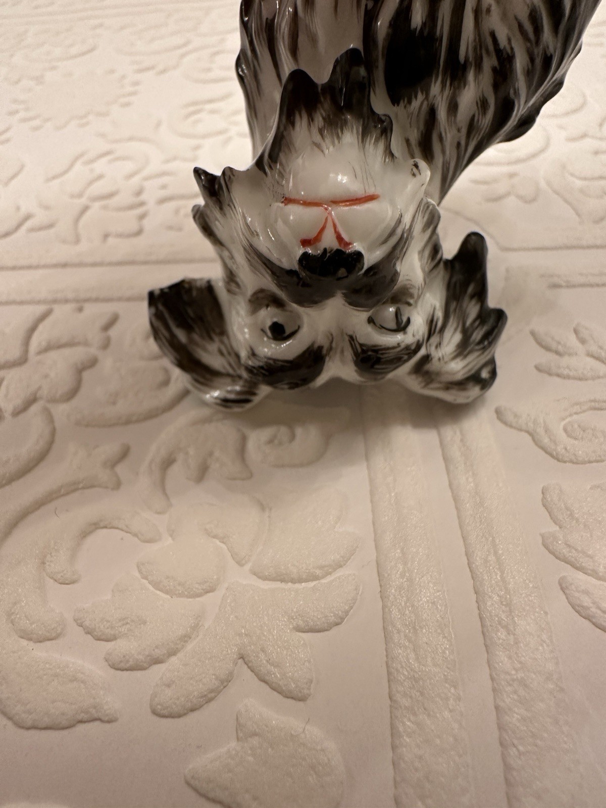 Schnauzer Staffordshire Chelsea Samson Paris Dog Figurine Terrier Porcelain