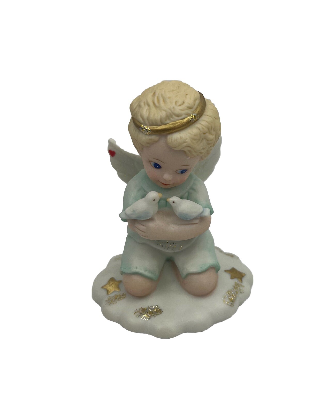 Tender Hearts Angel Boy Bronson Collectibles “Bundles Of Love” with Orig. Box