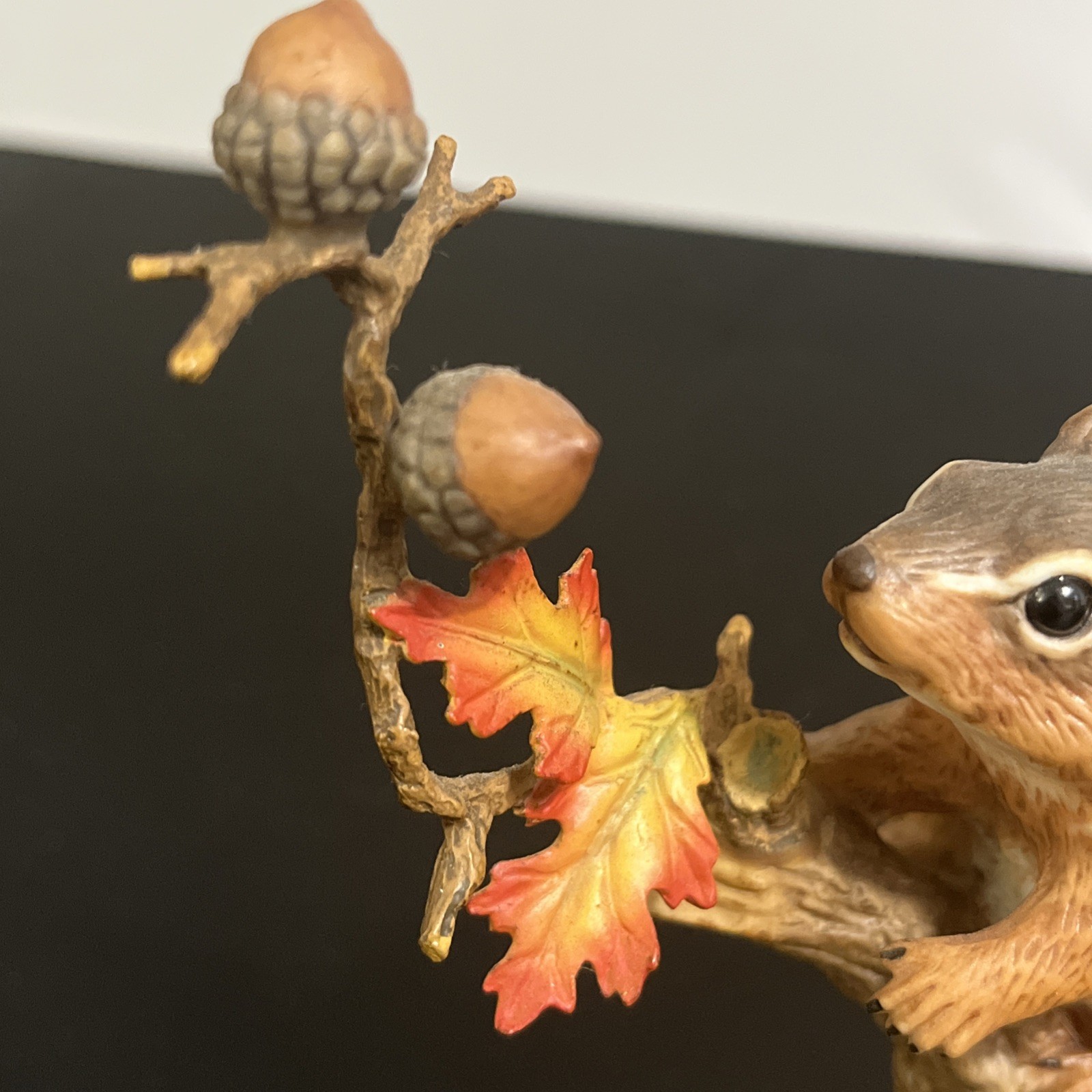 Eastern Chipmunk 1991 Autumn Adventure Lenox Woodland Animal Collection Figurine