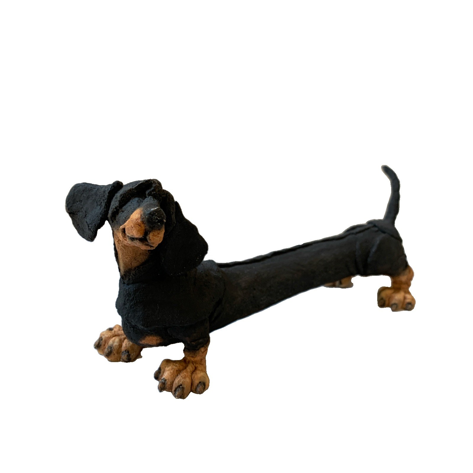 Country Artists A Breed Apart Dachshund Collectible Figurine 70014 Black