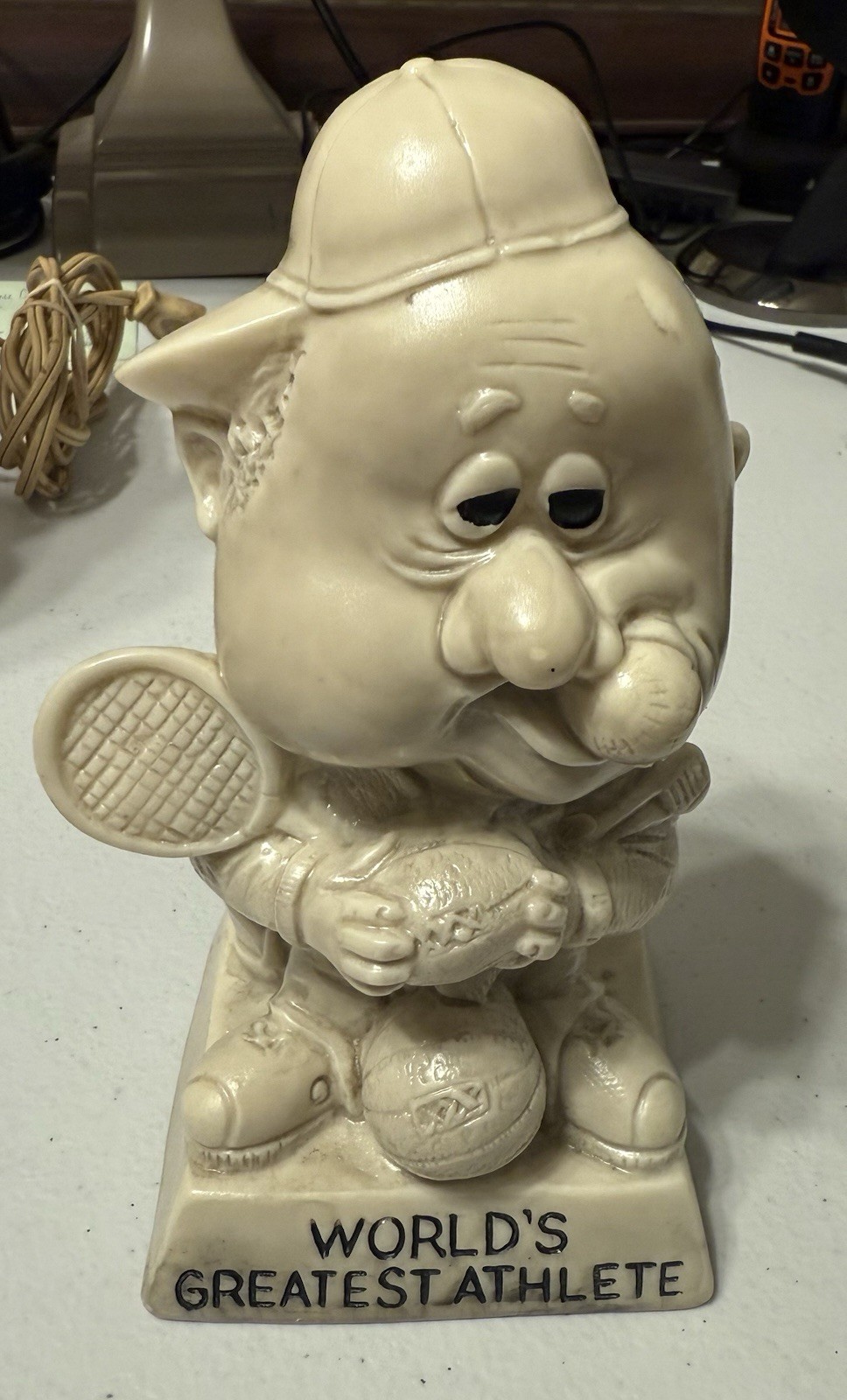 Vtg 1971 “Worlds Greatest Athlete ” R&W Berries Co Made In USA!